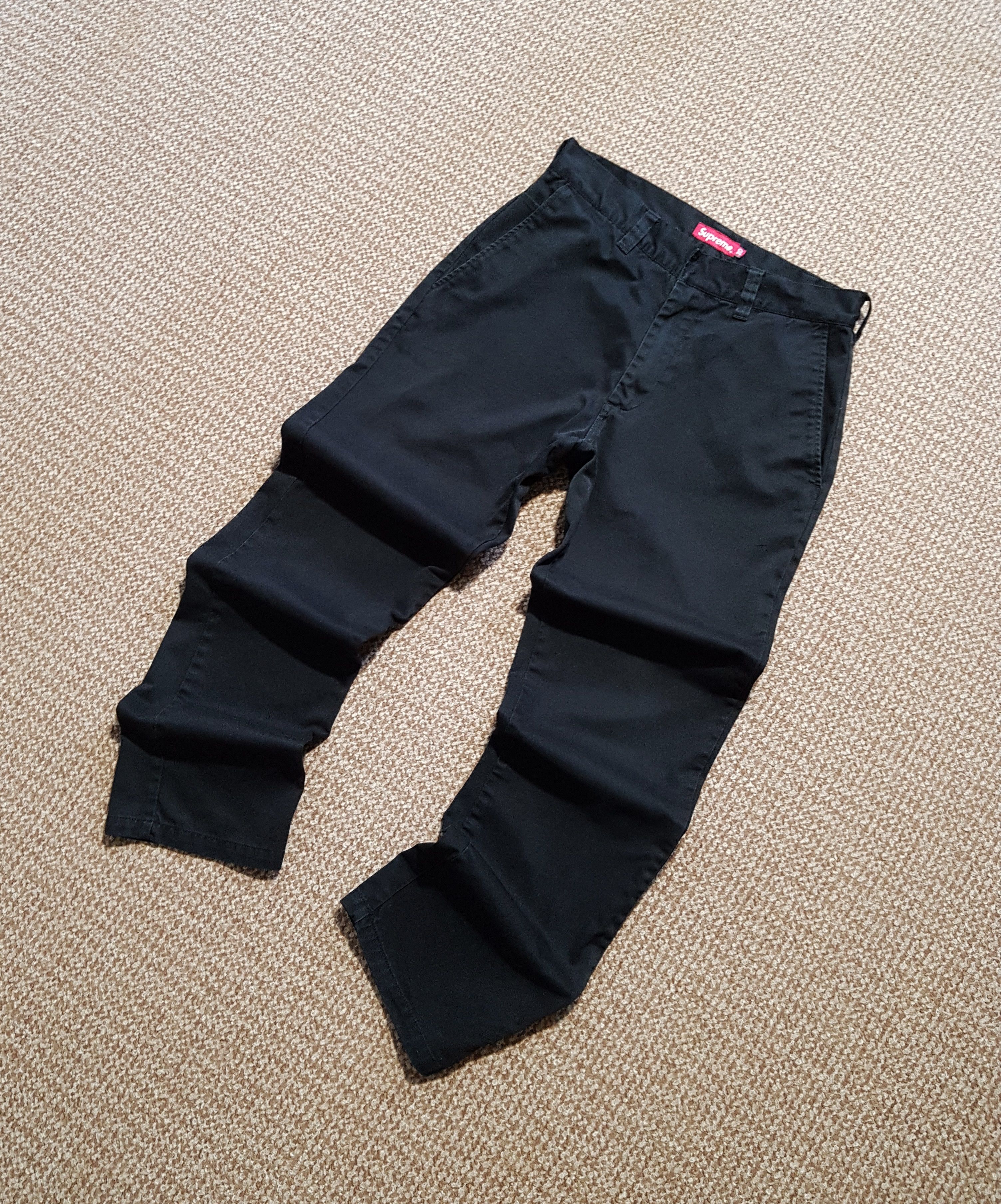 激レア☆SUPREME Sacred Heart Work Pant Supreme Supreme FW17 Sacred Heart Work Pants Black | Grailed