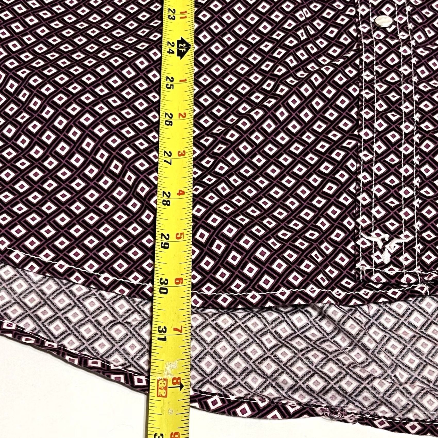 Wrangler Wrangler 20X Competition Men’s Shirt XL Long Sleeve Pearl Snap Western Purple Size US XL / EU 56 / 4 - 5 Thumbnail