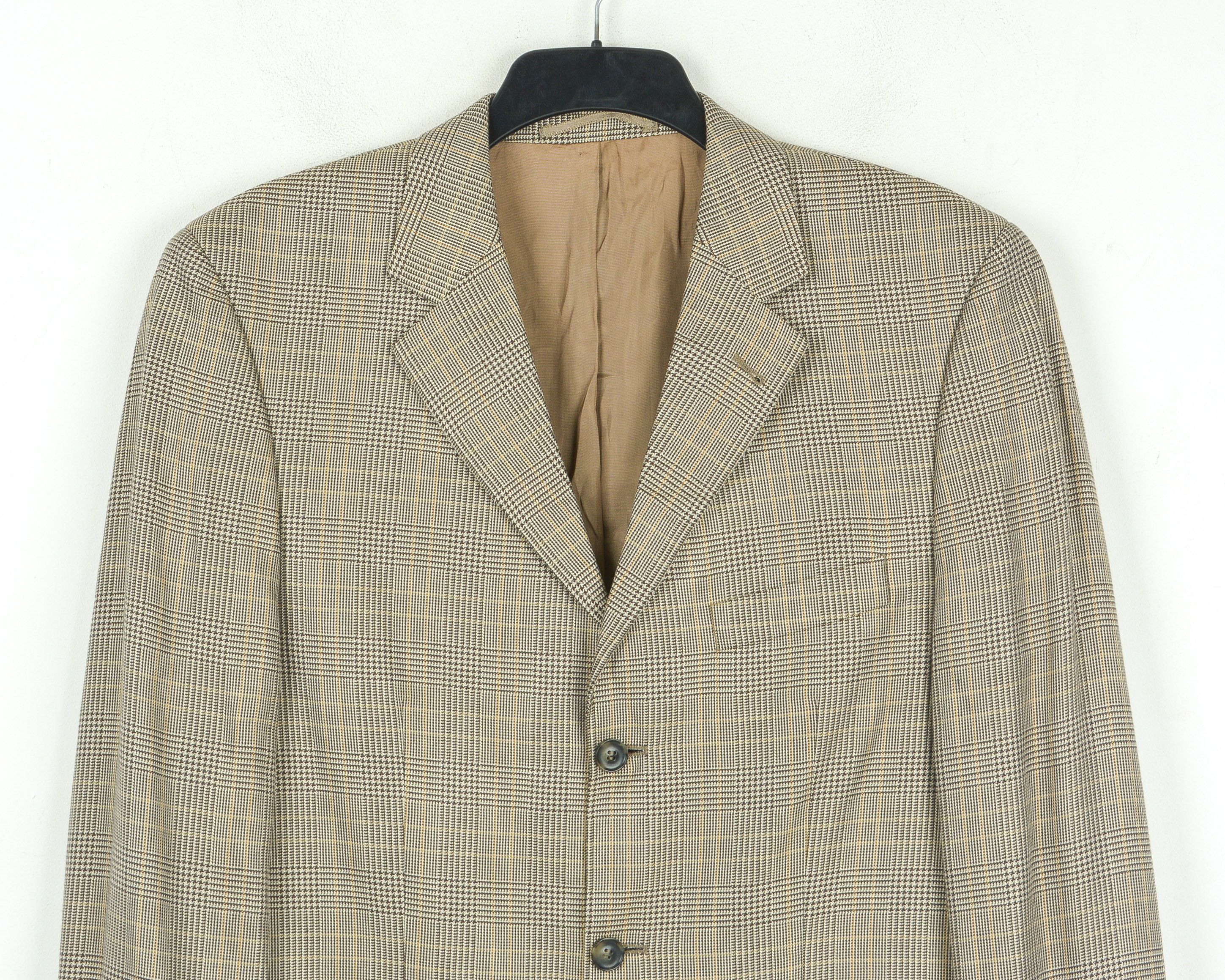 Other WERTHER Tweed Check Bamboo Blazer UK 40 US Jacket Suit Size 40L - 2 Thumbnail