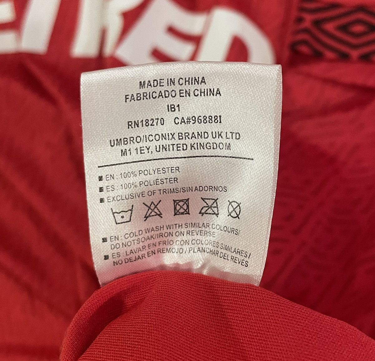 Umbro Umbro 2019/20 RCD Mallorca Soccer Jersey La Liga Men’s XL Size US XL / EU 56 / 4 - 5 Thumbnail