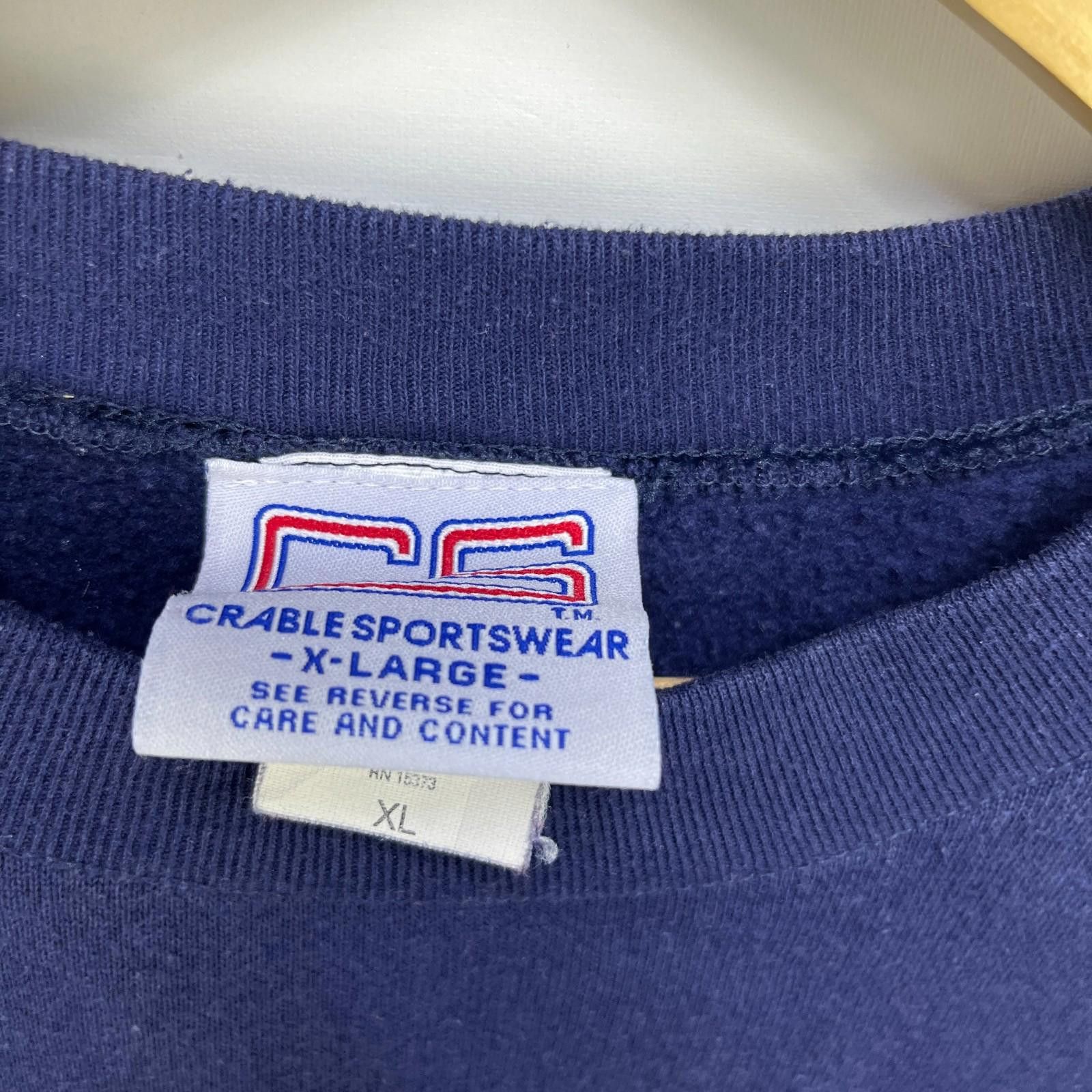 Other Vintage 90s Cleveland Indians Script MLB Sweatshirt XL Size ONE SIZE - 4 Thumbnail