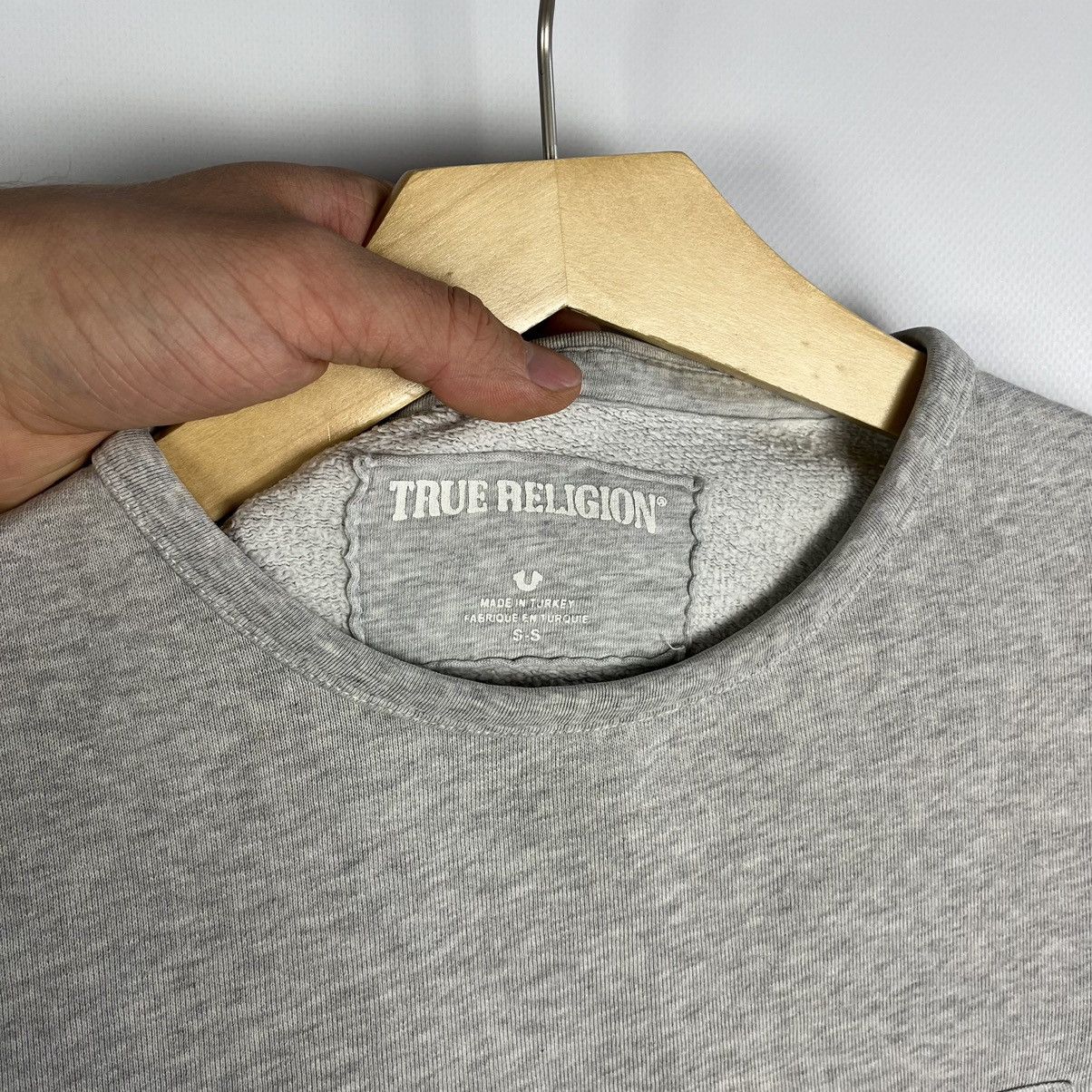 True religion metal logo sweatshirt sales