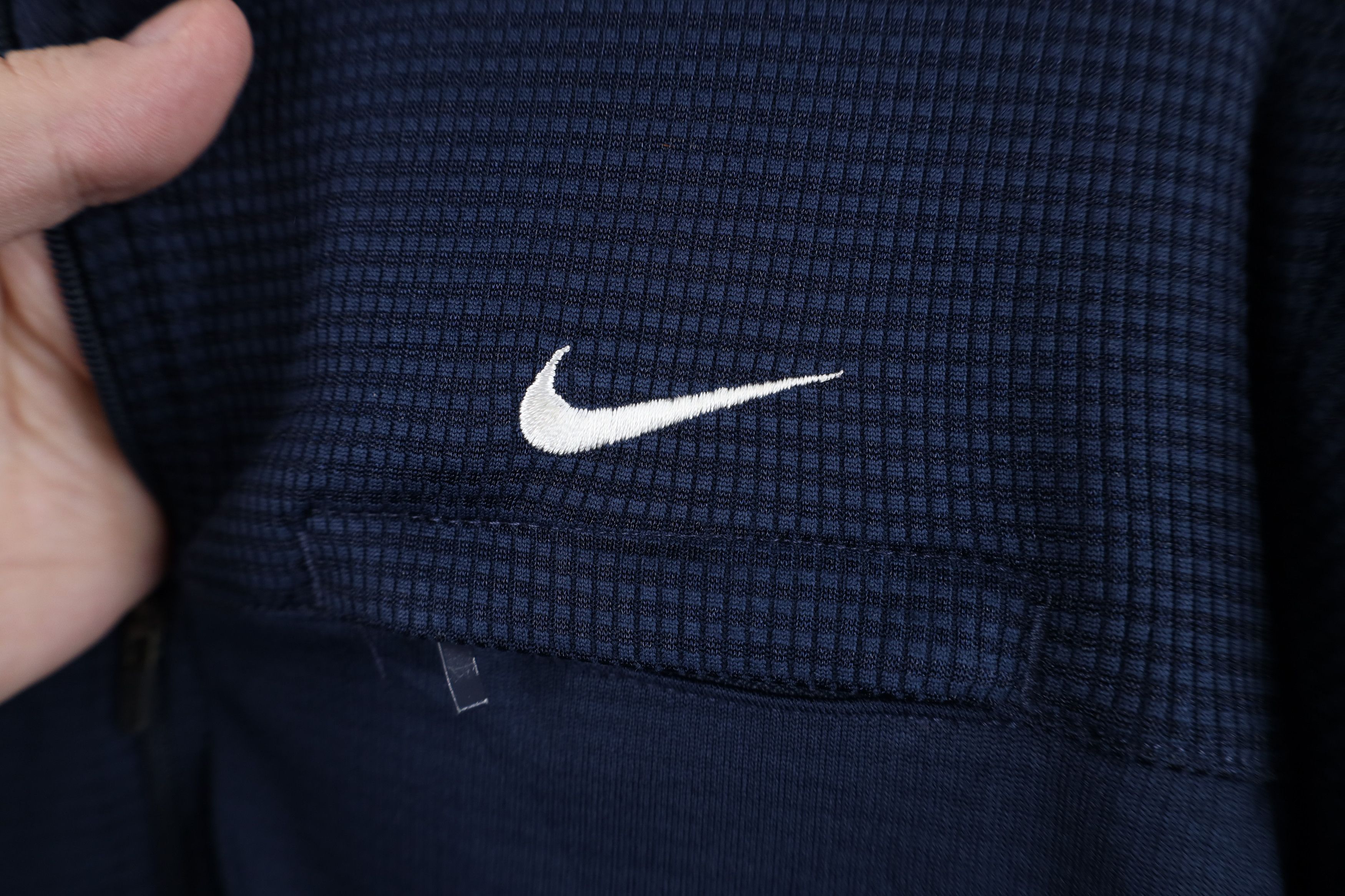 Nike Vintage Y2K Nike Mini Swoosh Knit Half Zip Pullover Jacket Size XL / US 12-14 / IT 48-50 - 4 Thumbnail
