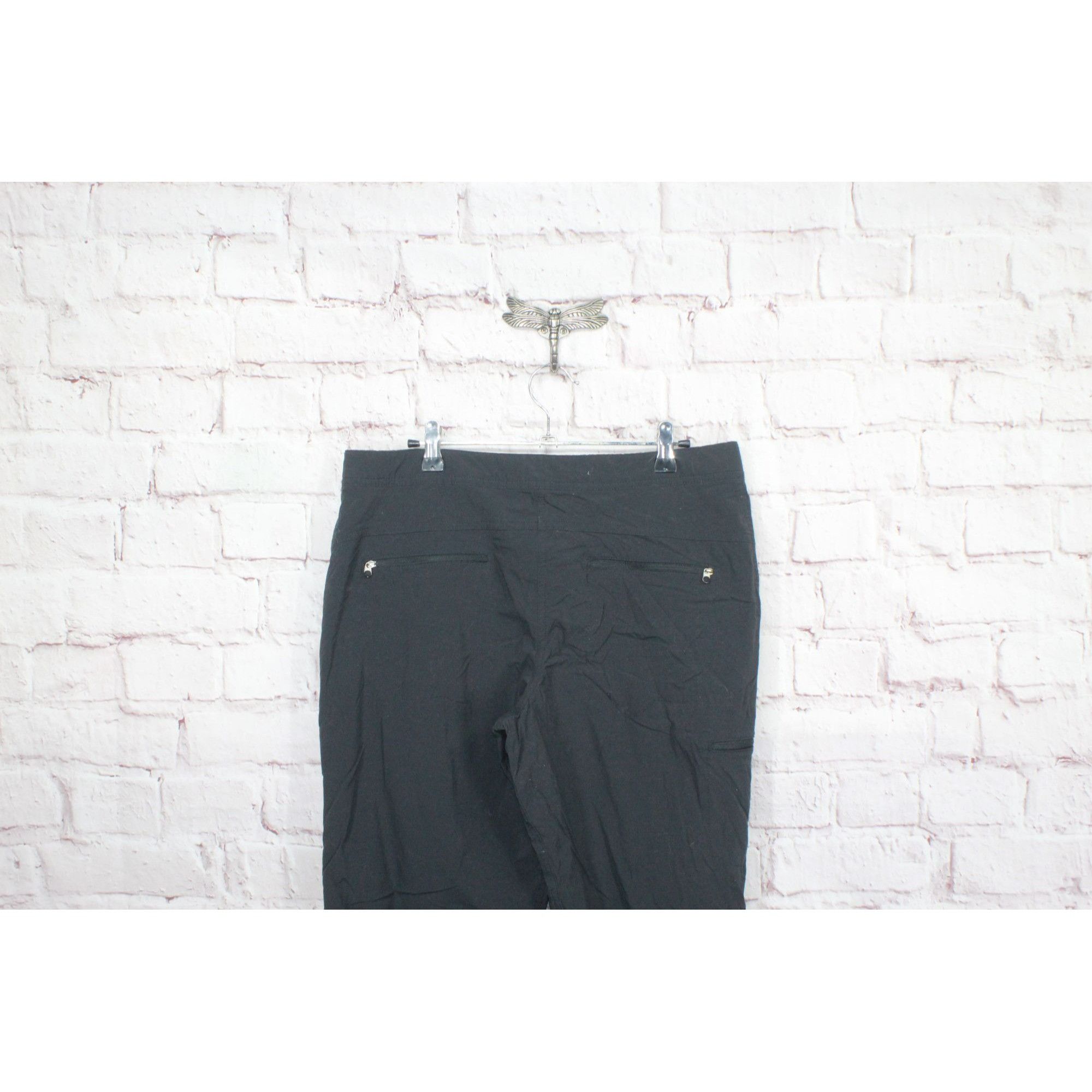 L.L. Bean LL Bean Women's Water Repellent Trail Pants Size 32" / US 10 / IT 46 - 4 Thumbnail
