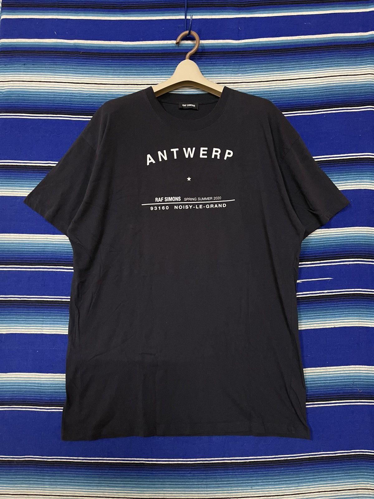 Raf Simons SS20 RAF Simon Antwerp Tour T-shirt Size L Size US L / EU 52-54 / 3 - 2 Thumbnail