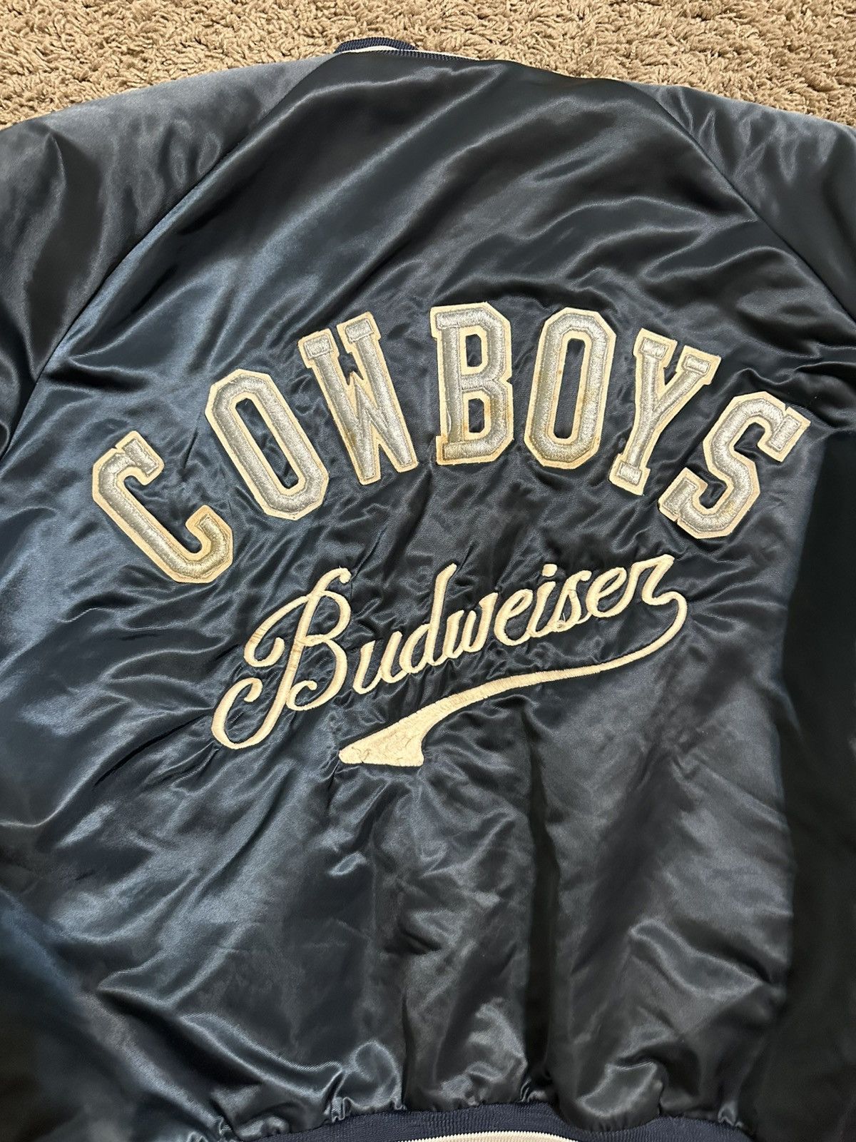 NFL Vintage NFL Chalk Line Dallas Cowboys jacket 80s size Xl Size US XL / EU 56 / 4 - 9 Thumbnail