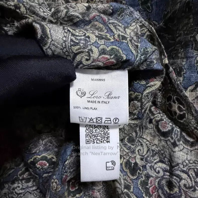 Loro Piana Loro Piana 2024 Resort Series Linen Set, Elegant Pattern, Size US M / EU 48-50 / 2 - 6 Thumbnail