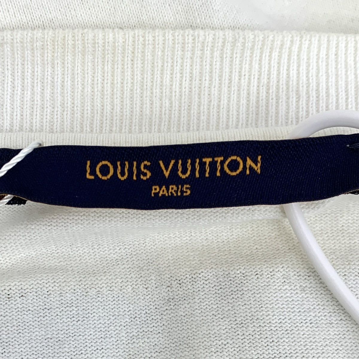 Louis Vuitton White Graphic Short-Sleeve T-Shirt Size US L / EU 52-54 / 3 - 6 Thumbnail