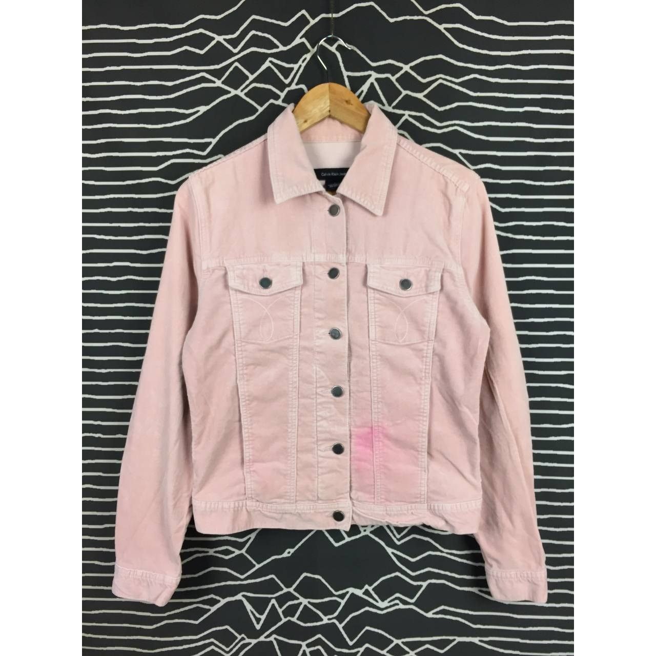 Calvin Klein × Vintage Vtg Calvin Klein Jeans Women’s Corduroy Button Jacket Size M / US 6-8 / IT 42-44 - 1 Thumbnail