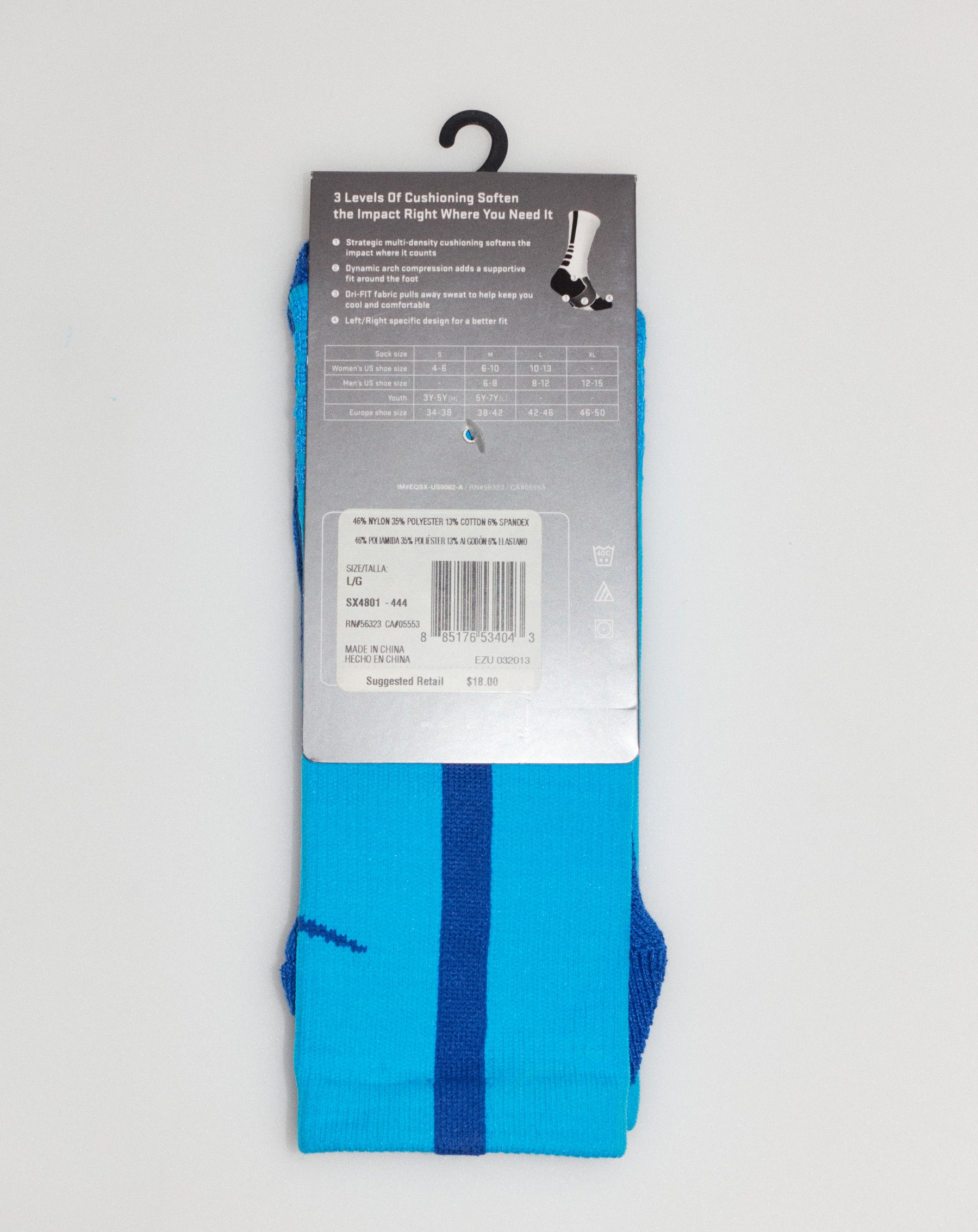 Nike Nike Hyper Elite basketball Socks Large Size 40 - 2 Thumbnail