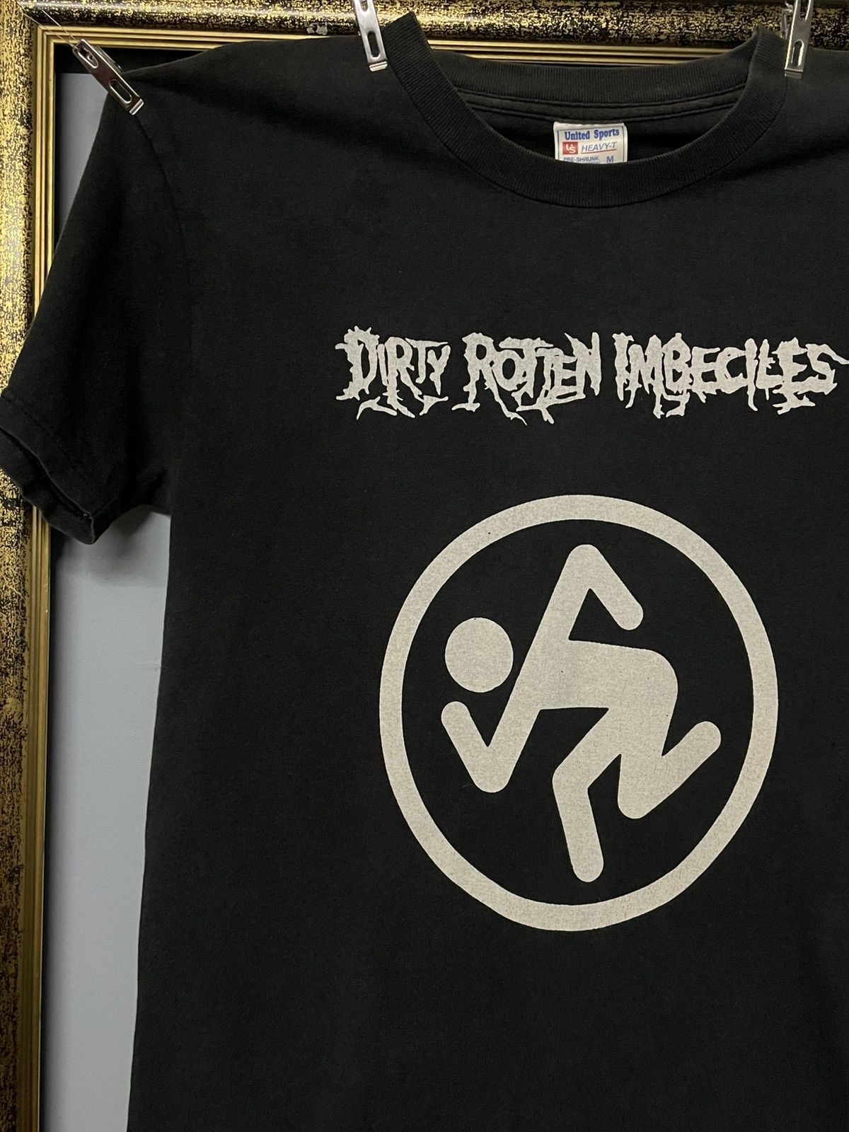 Band Tees Vintage Original 90s Dirty Rotten Imbeciles Punk Faded Tee Size US M / EU 48-50 / 2 - 4 Thumbnail