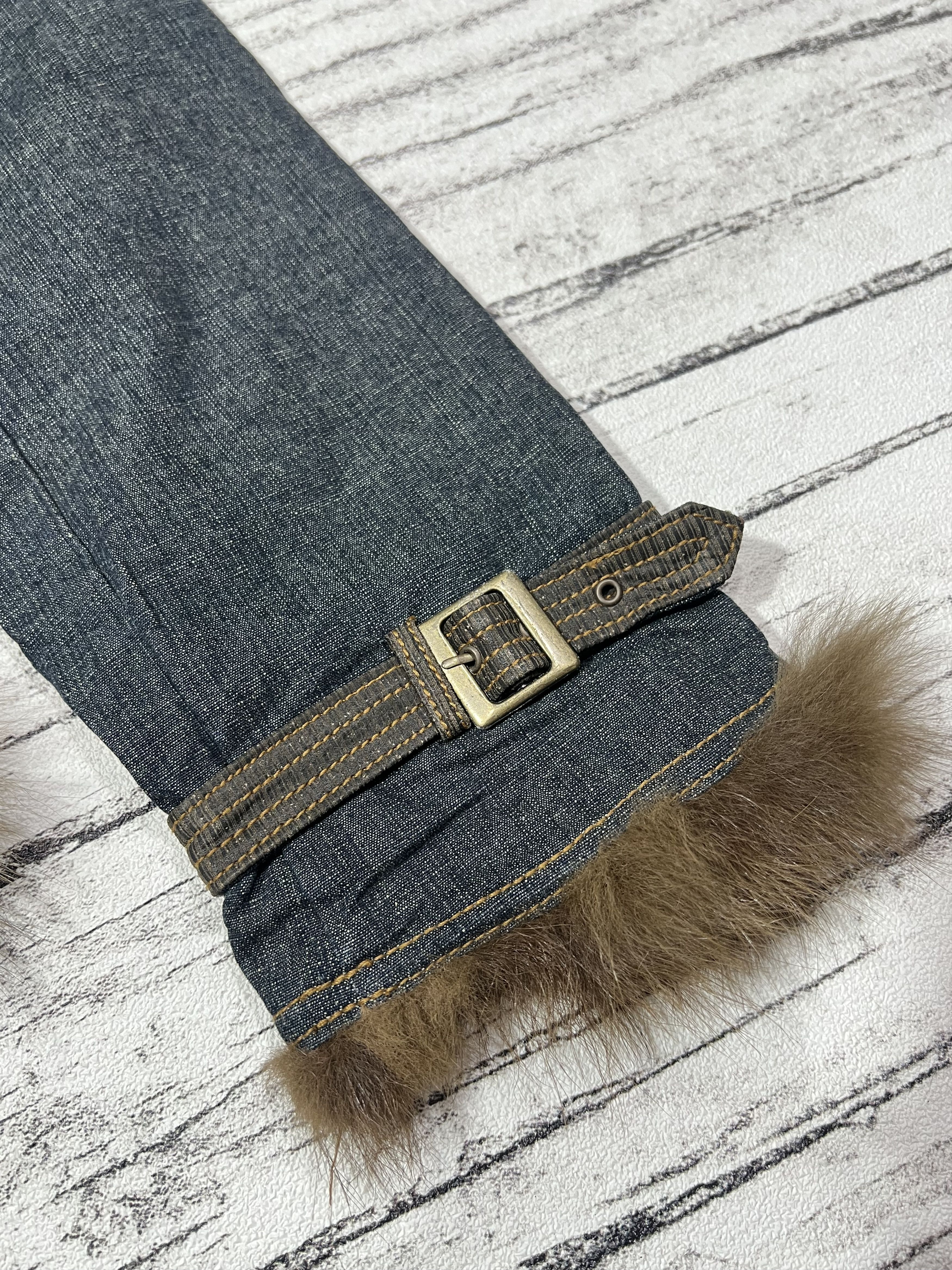 Japanese Brand 2000s Archival Hysteric Belt Fur Wash Jeans y2k Lgb Ifsix Size US S / EU 44-46 / 1 - 9 Thumbnail