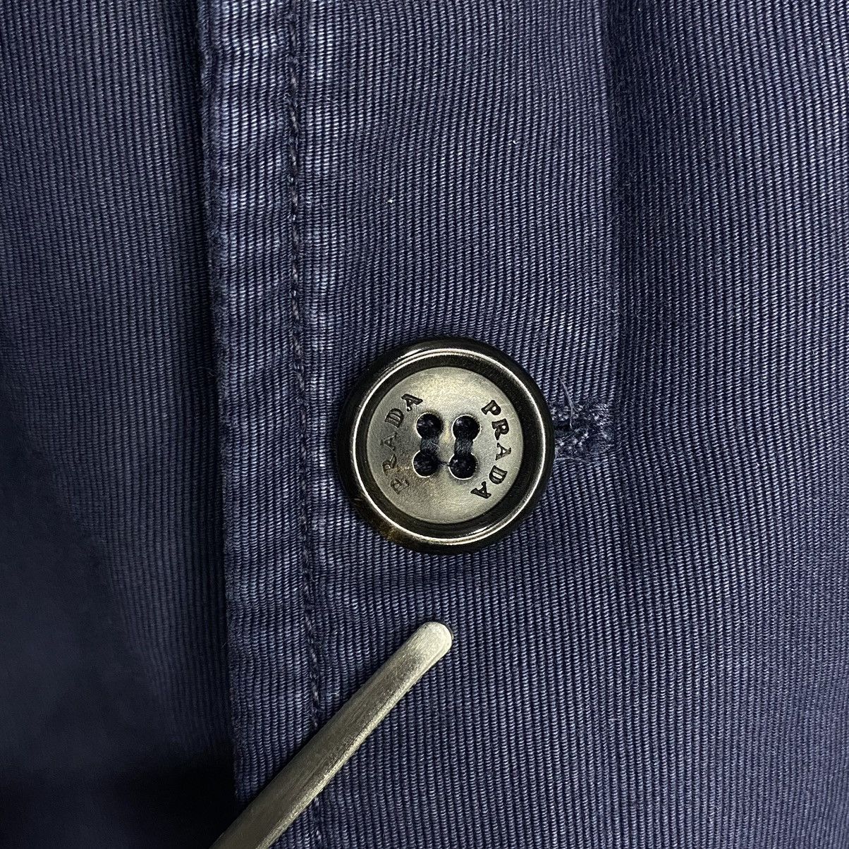 Prada Prada French Indigo Chore Coat Work Jacket Size US L / EU 52-54 / 3 - 2 Thumbnail