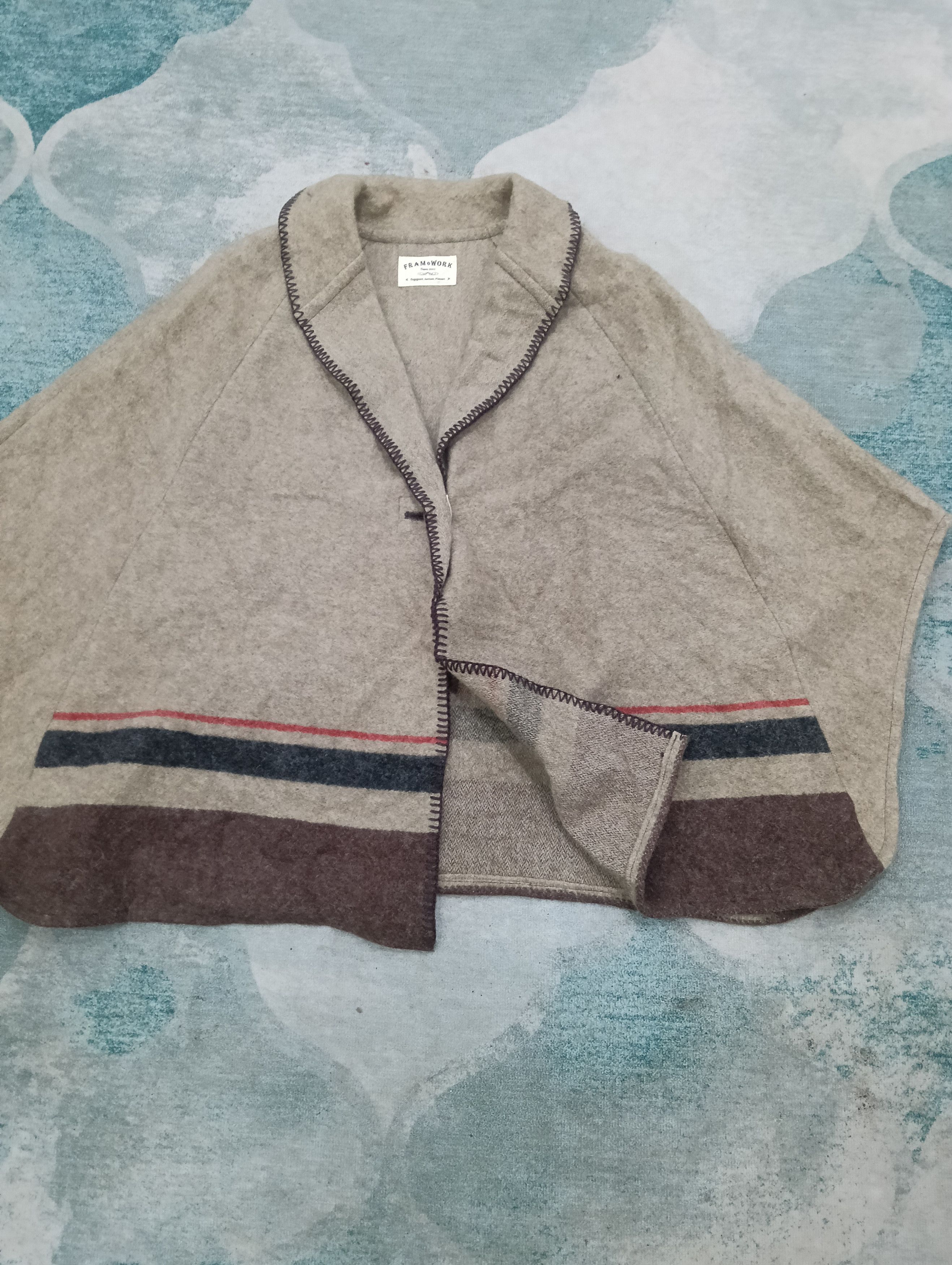 14th Addiction × Japanese Brand × Le Grande Bleu (L.G.B.) FRAMeWORK Japan Cropped Like Batwing Size XL / US 12-14 / IT 48-50 - 2 Thumbnail