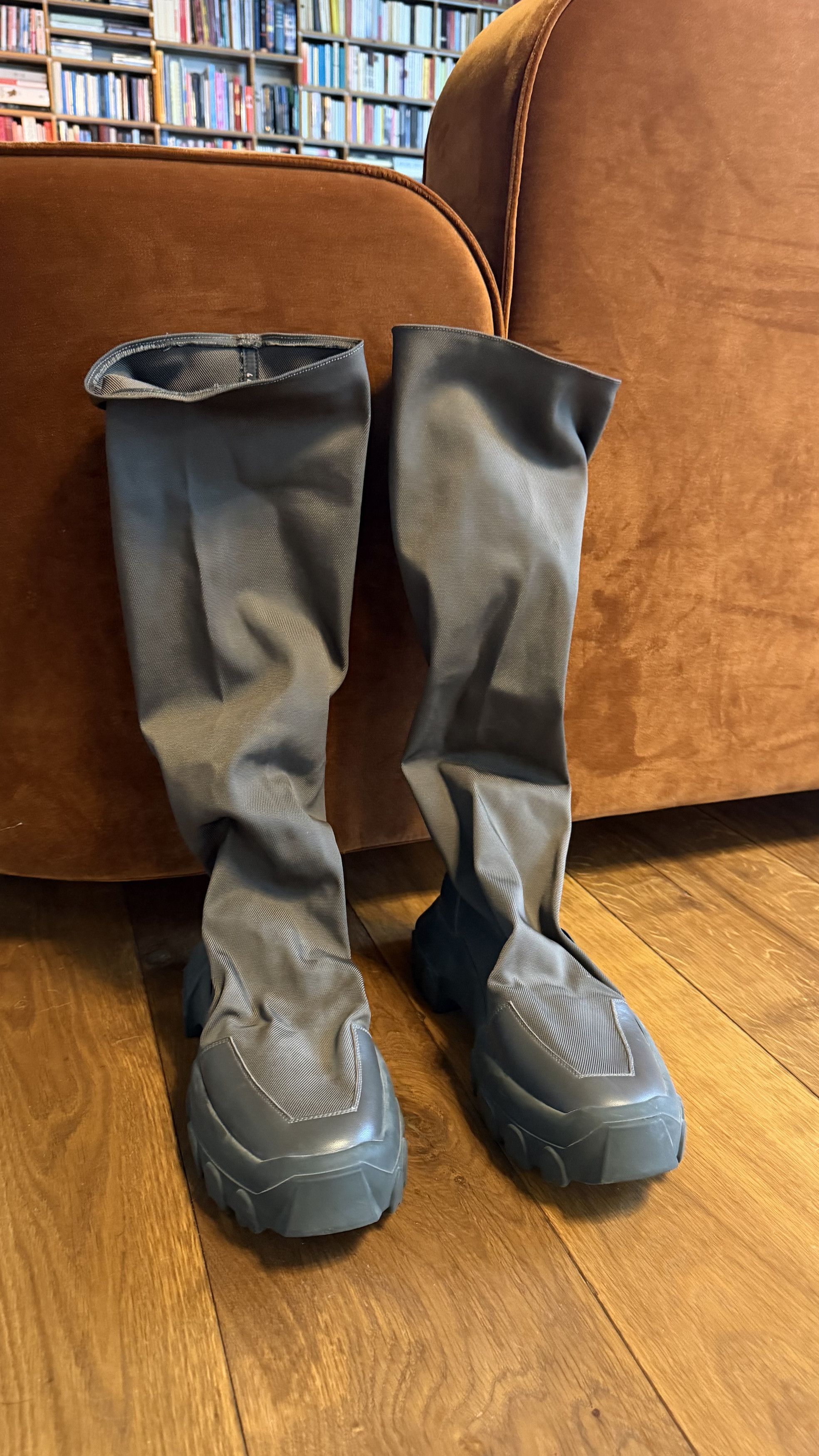 Rick Owens Rick Owens FW22 Runway Sample Tractor Boots Size US 11 / EU 44 - 1 Thumbnail
