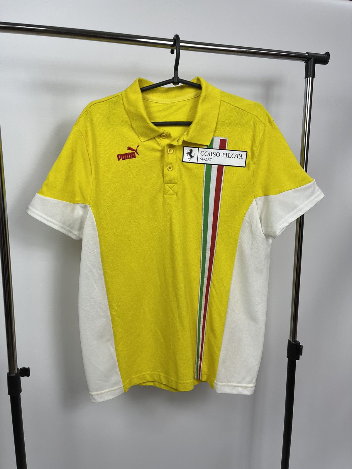 Puma Ferrari Puma Polo Shirt Men's Corso Pilota Sport size M Size US M / EU 48-50 / 2 - 1 Thumbnail