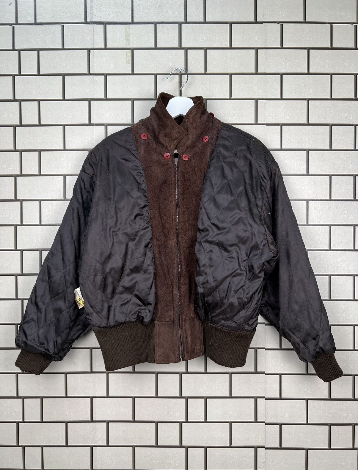 Japanese Brand × Vintage Vintage Vent et Vert Suede Jacket Size US M / EU 48-50 / 2 - 9 Thumbnail