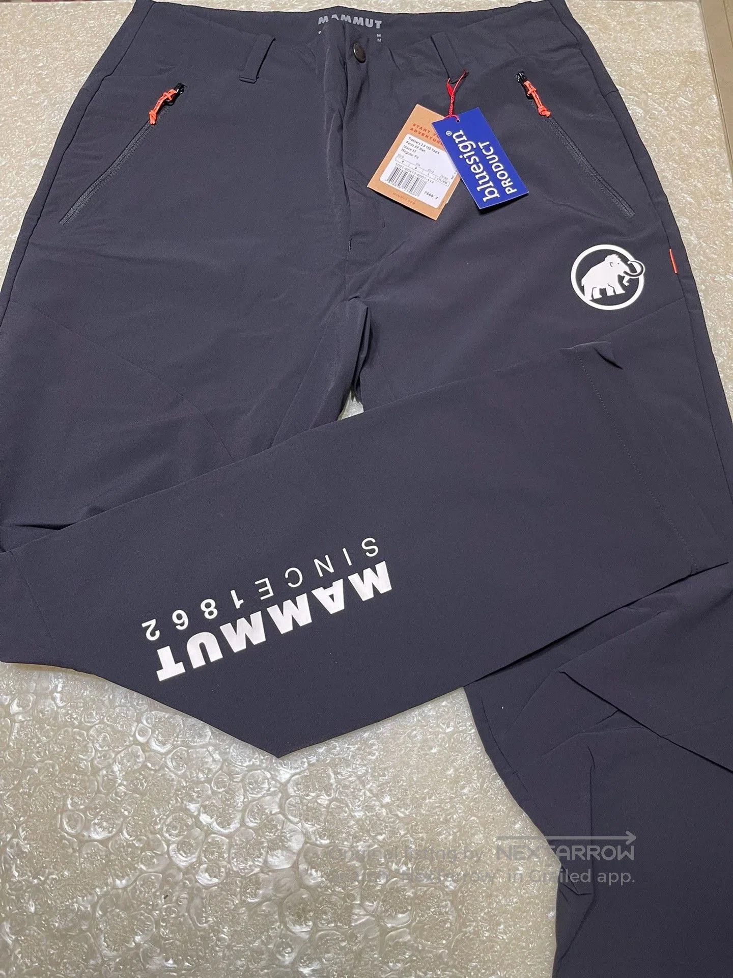 Mammut Mammut Trekkers 3.0 160th Anniversary Pants. Size US 32 / EU 48 - 1 Thumbnail