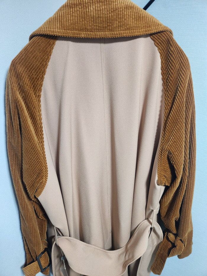 Other WEILI ZHENG TRENCH OVER WITH VELVET SLEEVES Size ONE SIZE - 6 Thumbnail