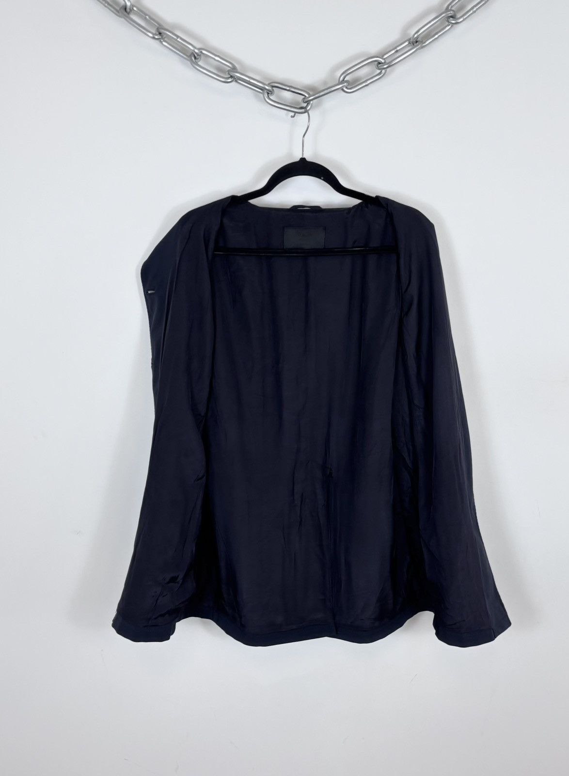 Prada Prada Men’s Navy Blue Stretch Trench Coat Chore Jacket Size US S / EU 44-46 / 1 - 11 Thumbnail