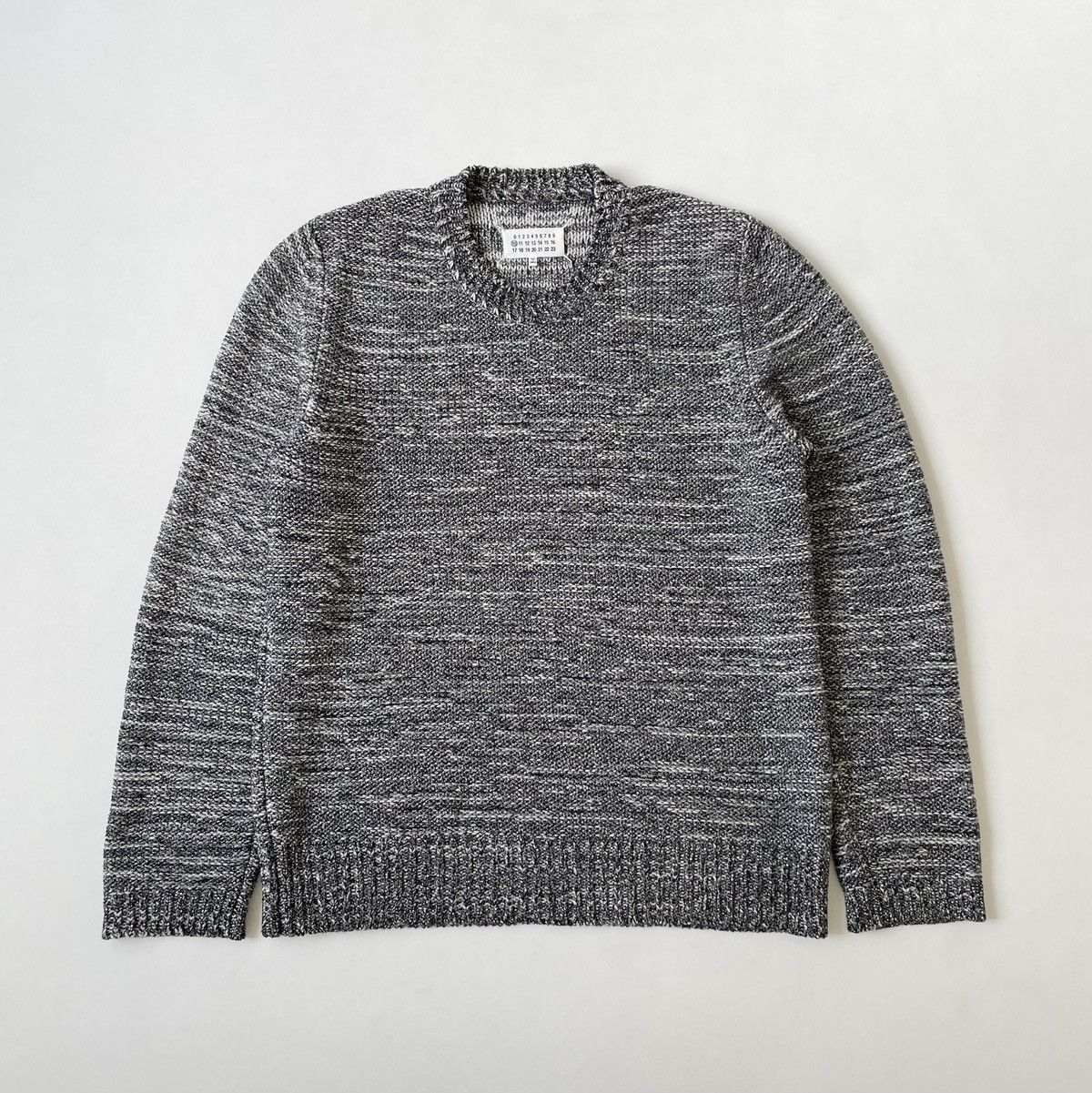 Maison Margiela A/W 16 ‘Chainmail’ Weave Gray Sweater Size US XL / EU 56 / 4 - 1 Thumbnail