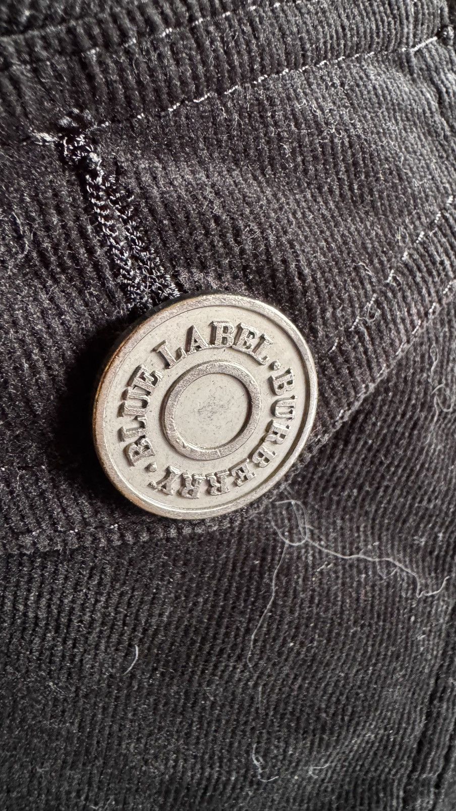 Burberry Vintage Burberry Corduroy Jeans Size 29" - 3 Thumbnail