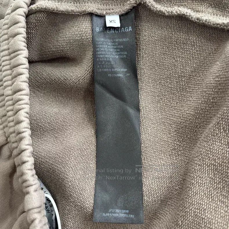 Balenciaga Balenciaga size XS Brown Embroidered Logo Pants Size US 26 / EU 42 - 4 Thumbnail