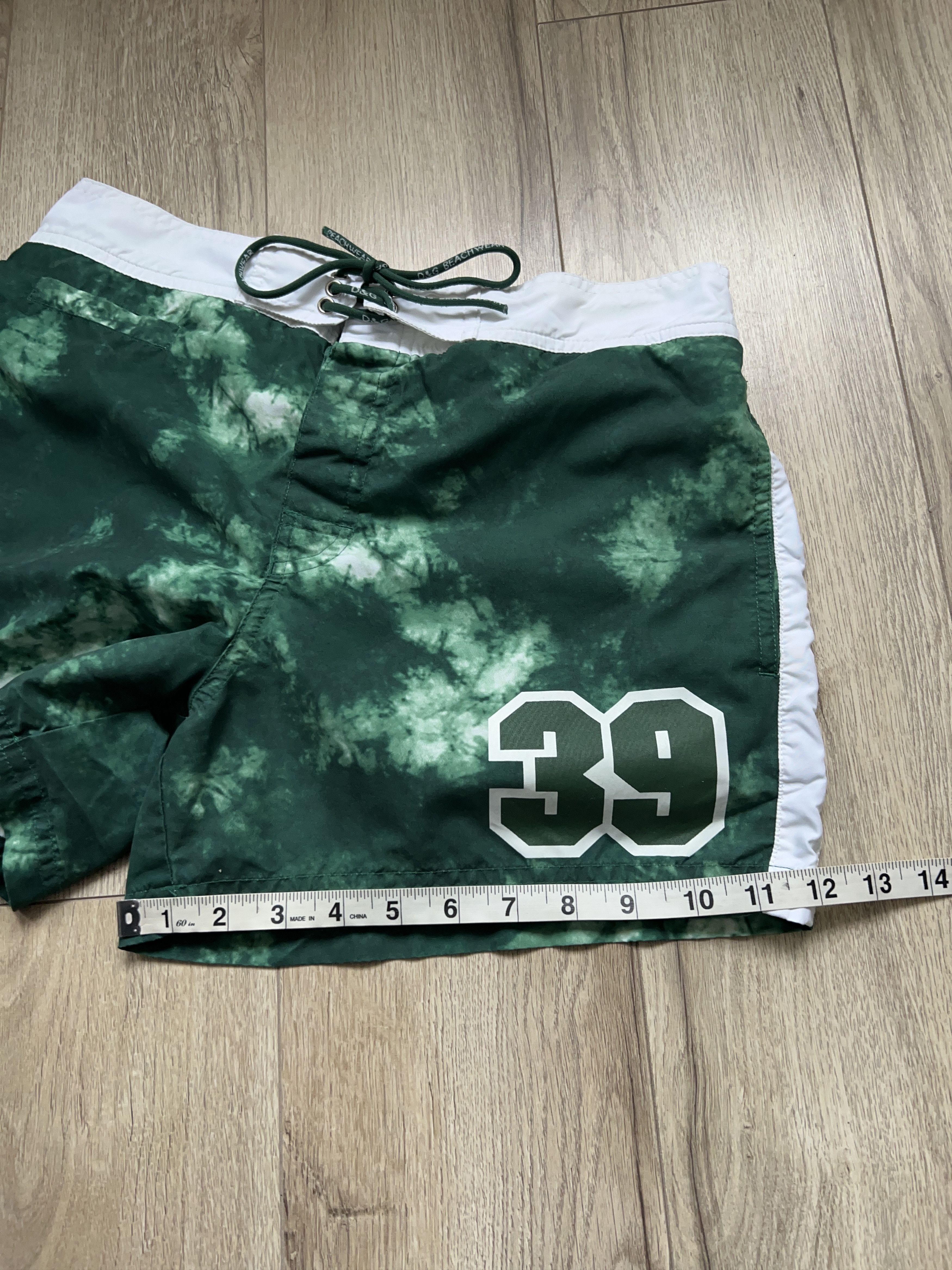 Dolce & Gabbana × Vacation Mens Dolce & Gabbana Beachwear #39 Green Shorts Swim Size M Size US 32 / EU 48 - 11 Thumbnail