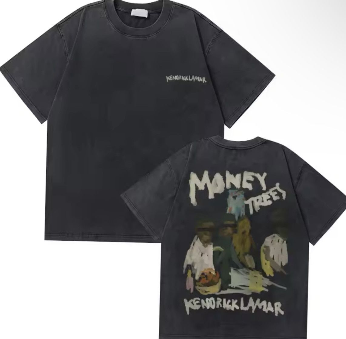 Other Vintage Washed Money Tree Short Sleeve TShirt Men Women Tee Size US XL / EU 56 / 4 - 1 Thumbnail