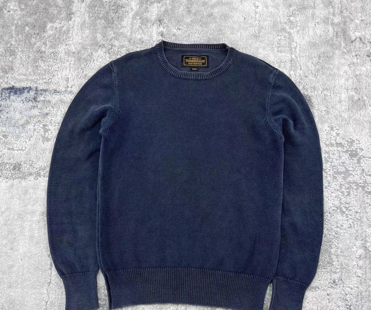Neighborhood Neighborhood Washed Knit Sweater J16 Size US S / EU 44-46 / 1 - 1 Thumbnail