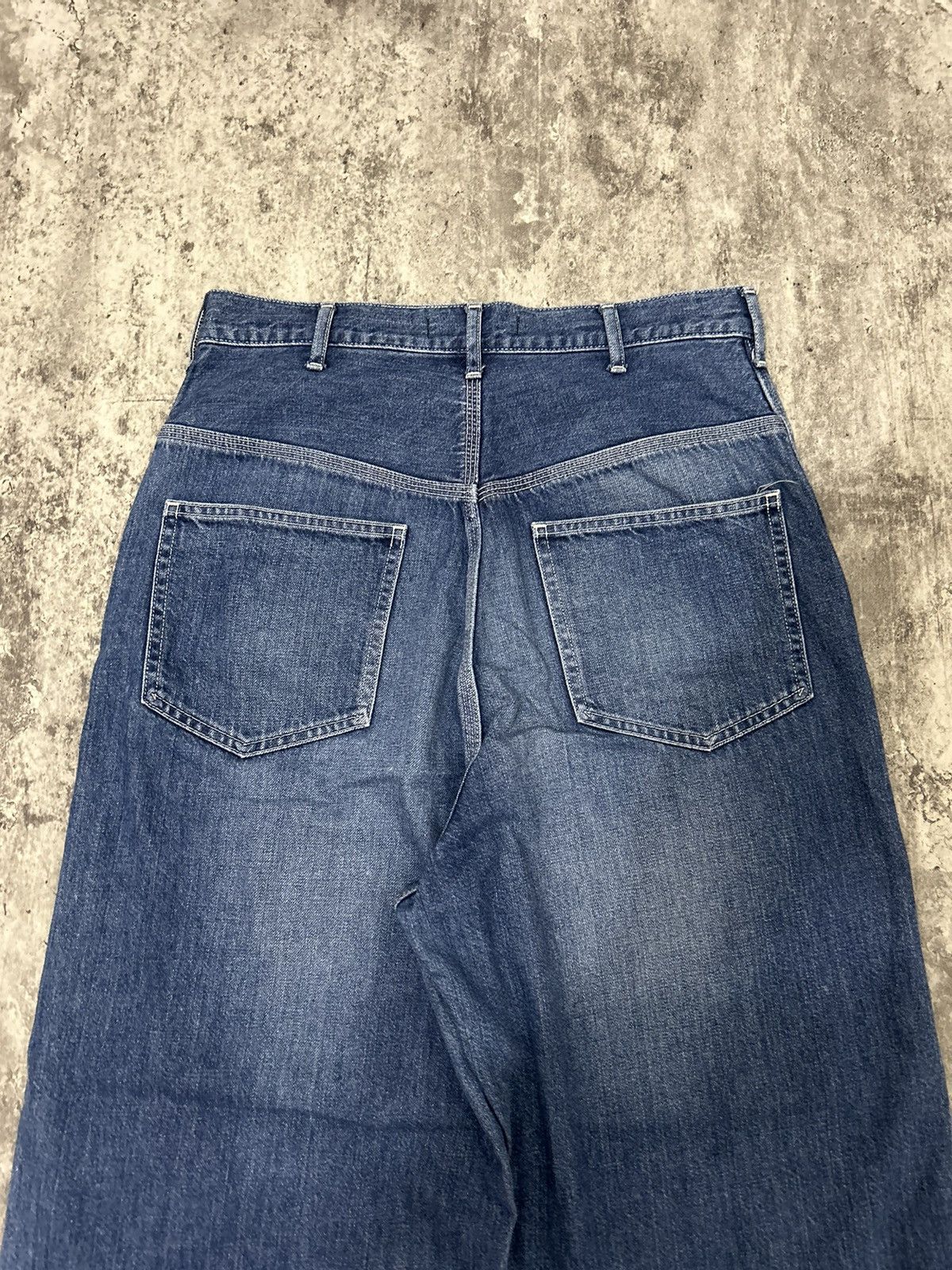 Japanese Brand × Johnbull JOHNBULL Wide Leg Waist Side Zipper Pans Size US 30 / EU 46 - 7 Thumbnail