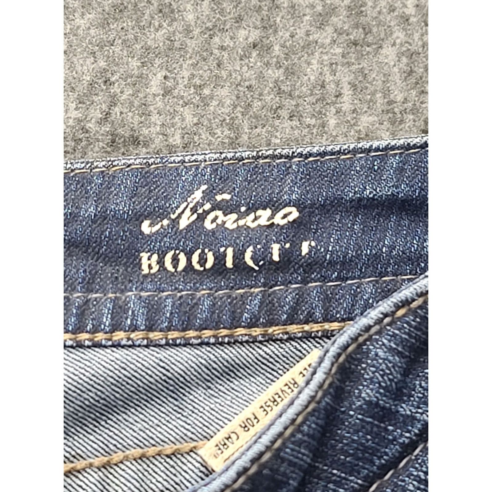 Vintage MEK DNM Jeans Womens 30x31 Bootcut Stretch Denim Slim 5-Pocket Blue By USA Buckle Bke Vintage? No. Size 30" / US 8 / IT 44 - 3 Thumbnail