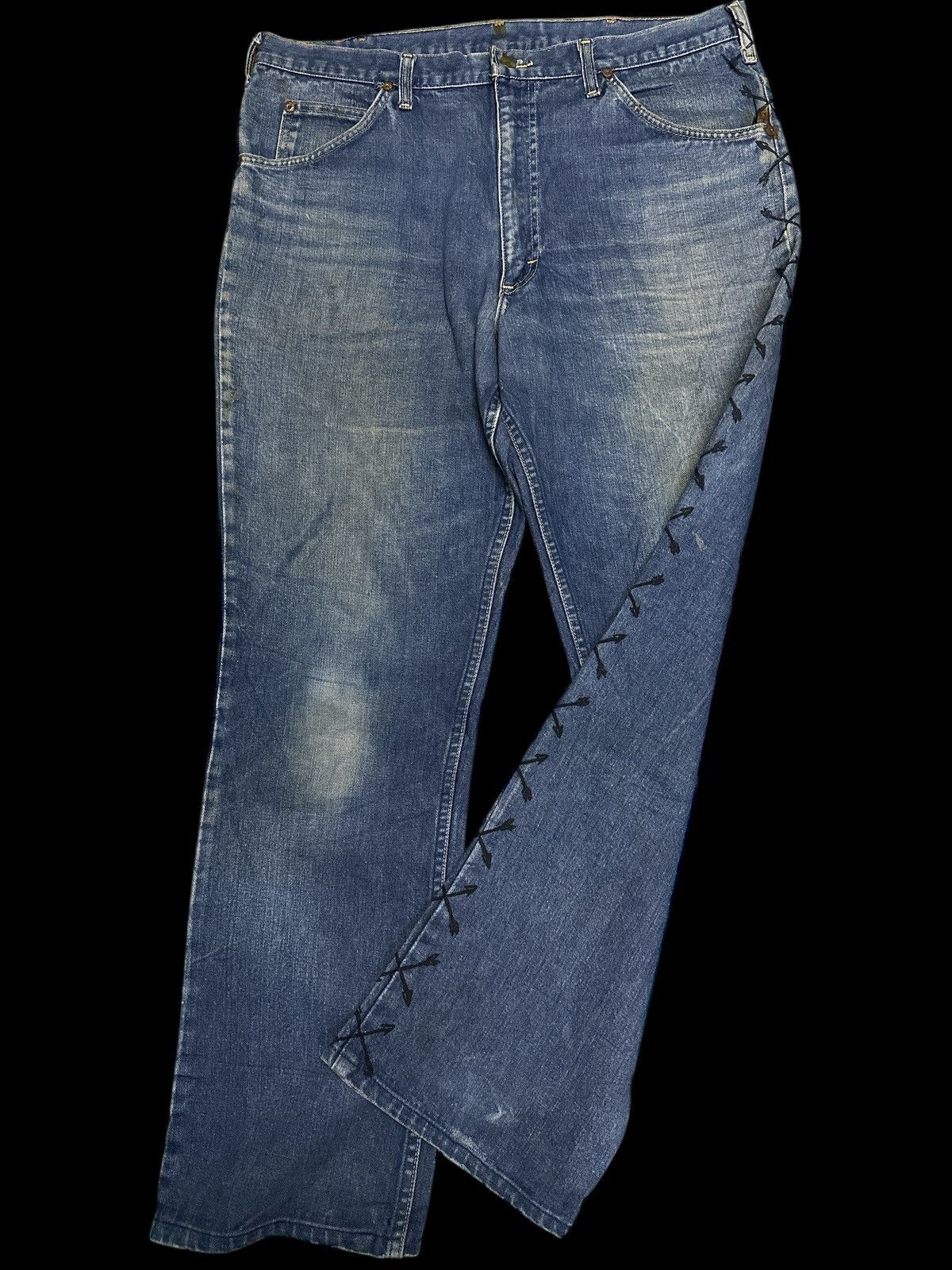 Vintage Flare💥Vintage Lee Boocut Zipper Talon42💥 Size US 36 / EU 52 - 8 Thumbnail
