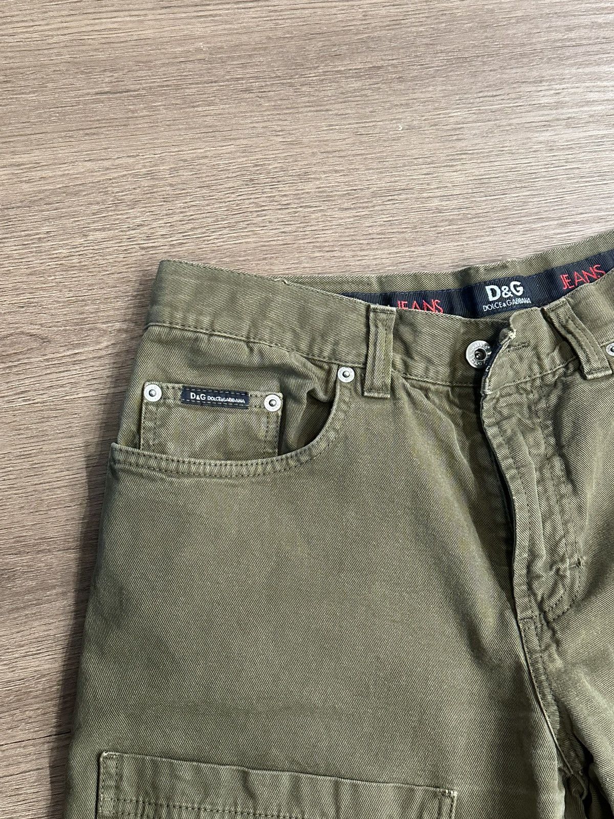 Dolce & Gabbana Dolce & Gabbana Cargo Wide Leg Pants 34 Size US 34 / EU 50 - 5 Thumbnail