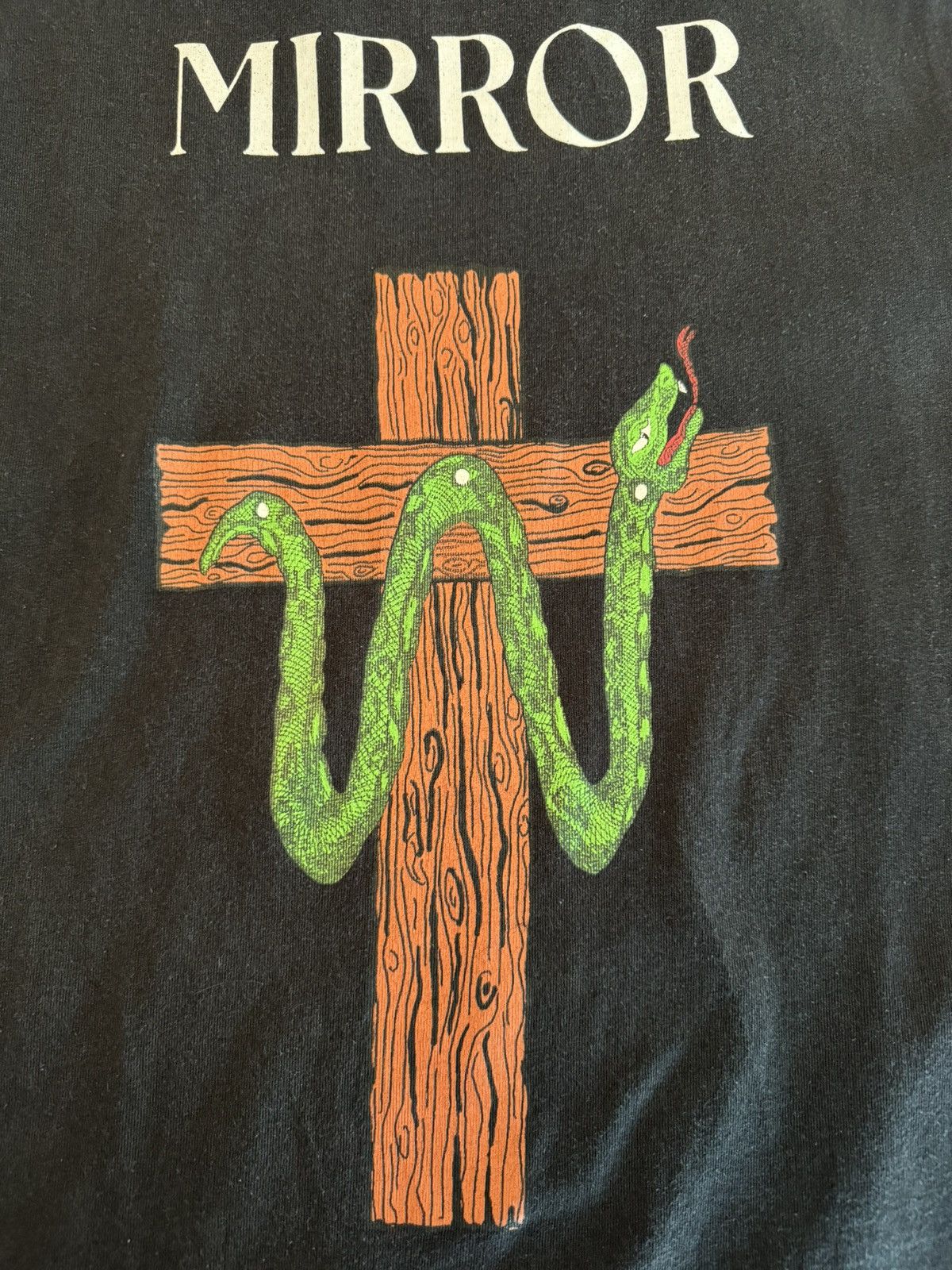 Off-White Off-White SS17 Snake Cross Tee Size US S / EU 44-46 / 1 - 3 Thumbnail