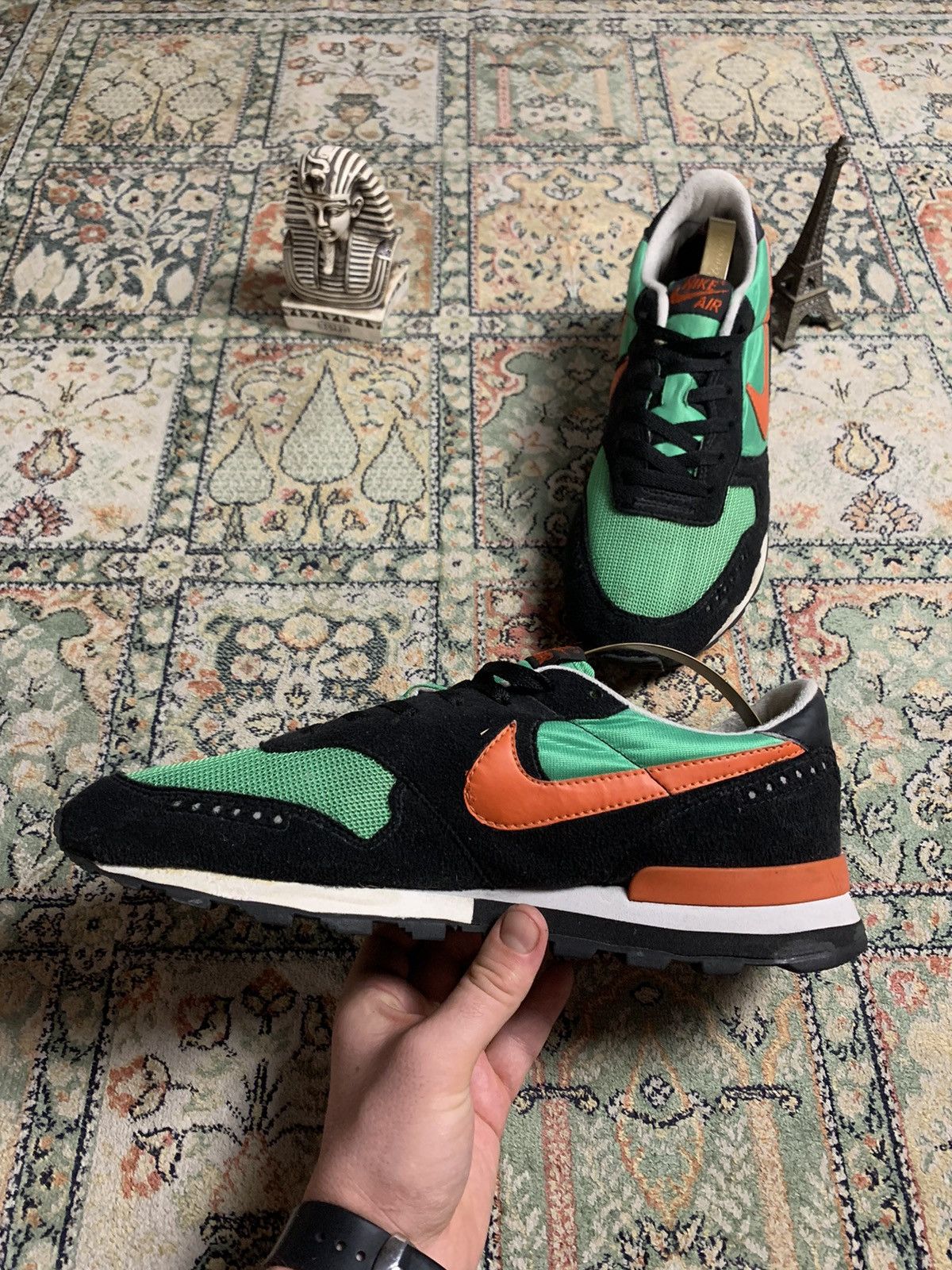 Nike × Vintage Vintage Nike Vector Greenspark College orange/black 11 Size US 11 / EU 44 - 8 Thumbnail