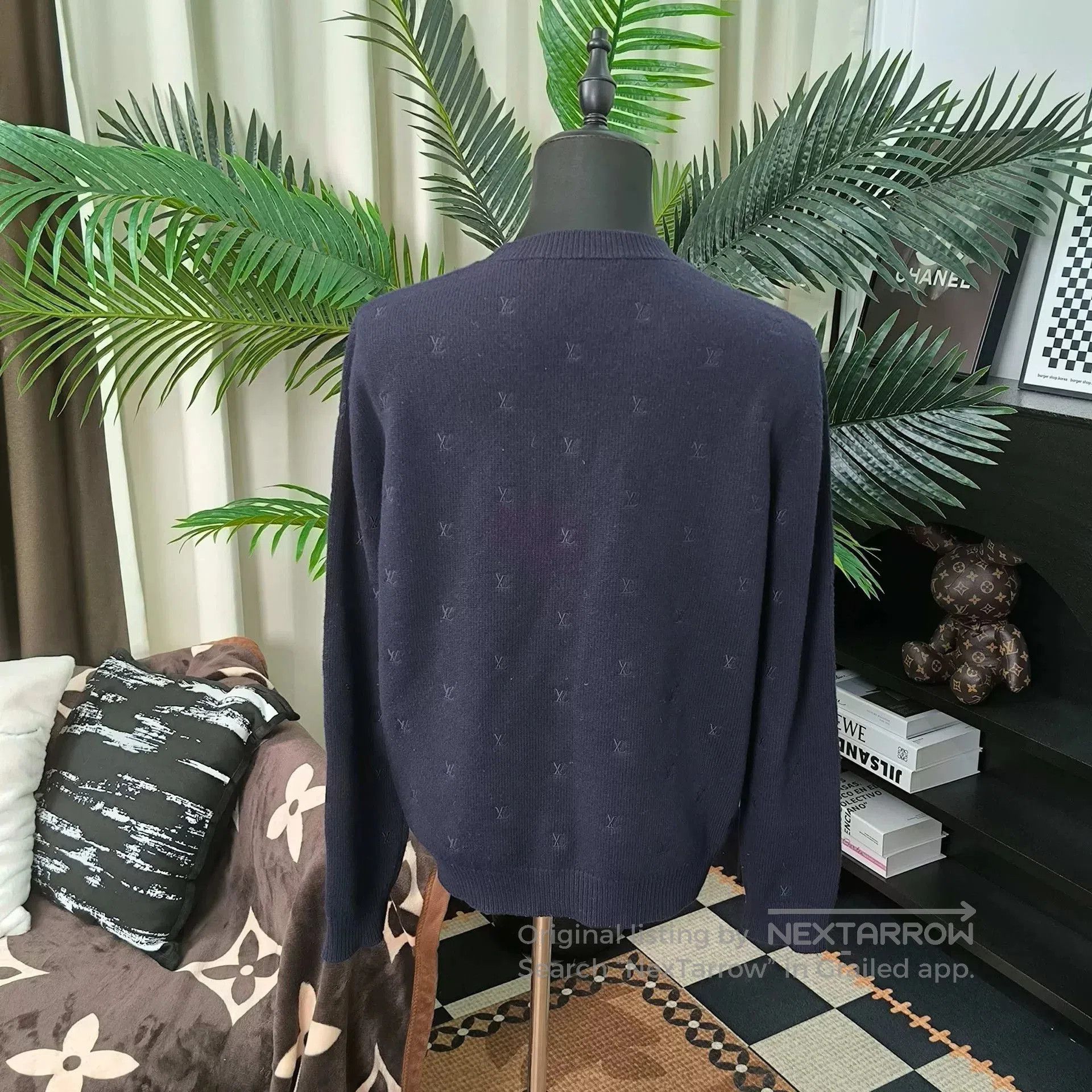 Louis Vuitton Louis Vuitton 25 Logo Embroidered Sweater. Size US L / EU 52-54 / 3 - 2 Thumbnail