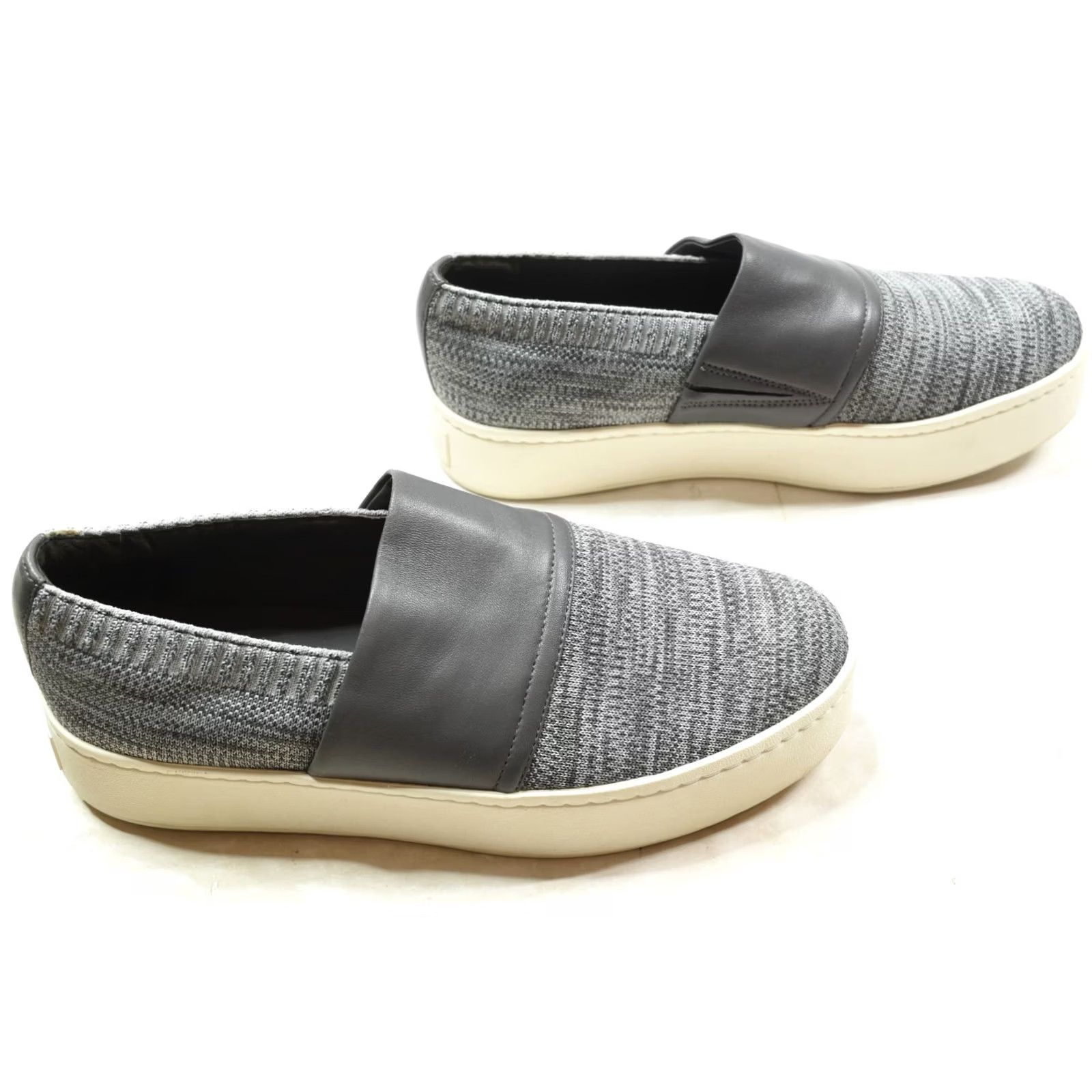 Vince Vince Ward Knit Platform Slip-on Sneakers Womens 7.5 Gray Comfort Casual Size US 8 / IT 38 - 5 Thumbnail