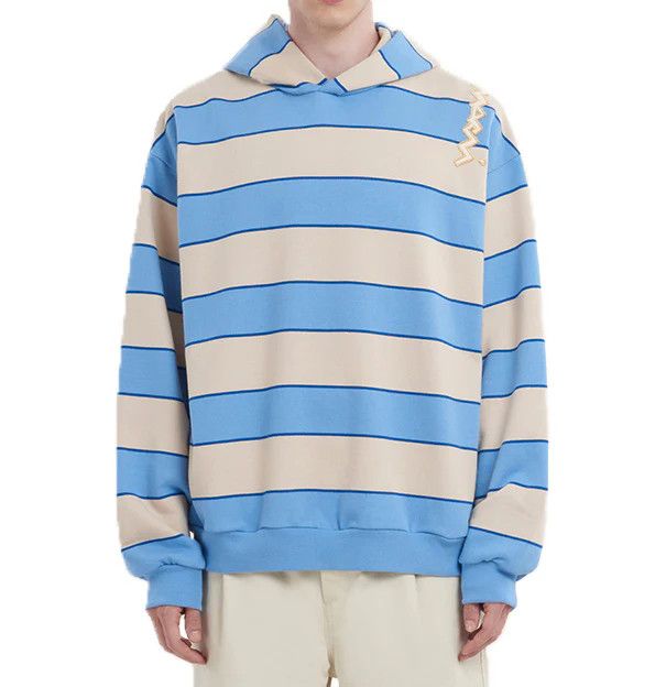 Marni o1f1d3z0326 Oversized Hoodie in Multicolor Size US L / EU 52-54 / 3 - 2 Thumbnail