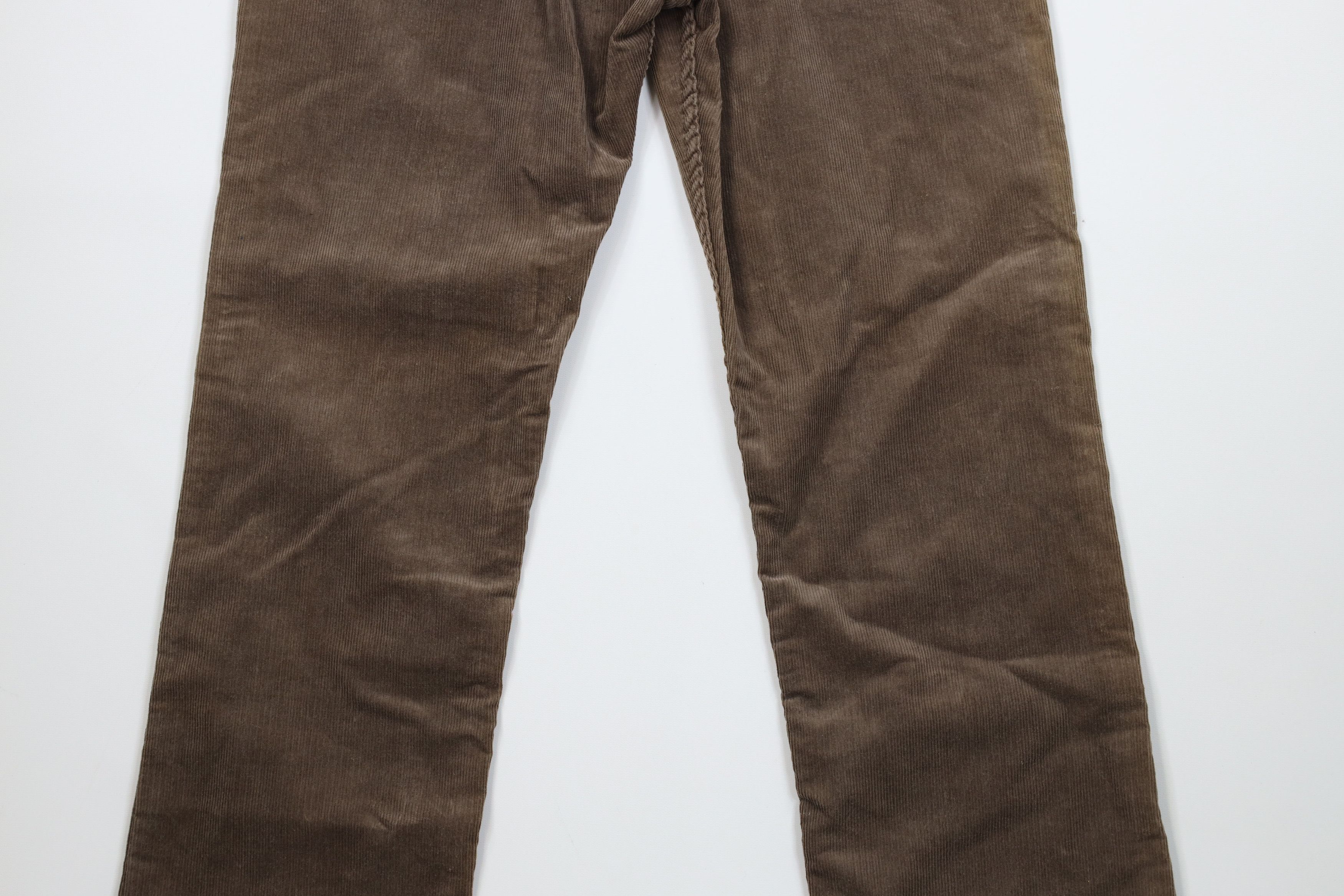 Levi's Vintage 80s Levis Leg Corduroy Chino Pants Brown USA Size US 32 / EU 48 - 13 Thumbnail