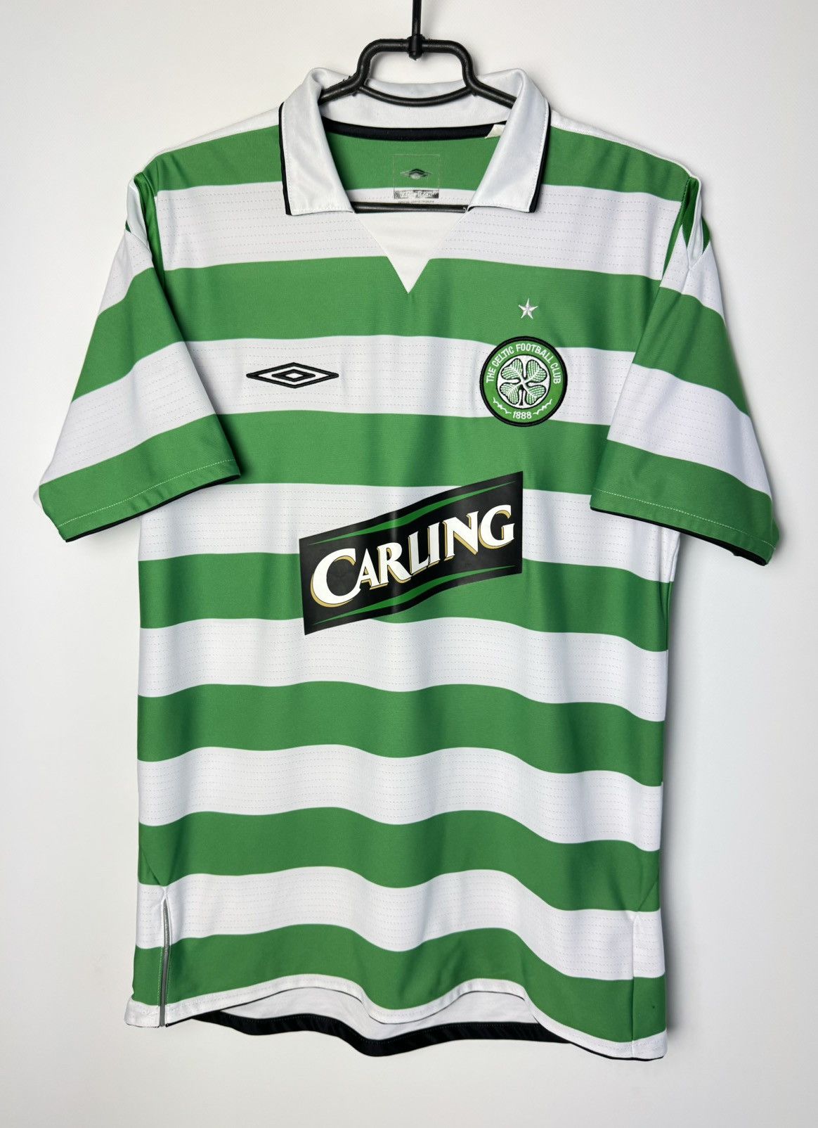 Umbro Celtic 2004 2006 Home Football Shirt Soccer Jersey Umbro Size US L / EU 52-54 / 3 - 1 Thumbnail