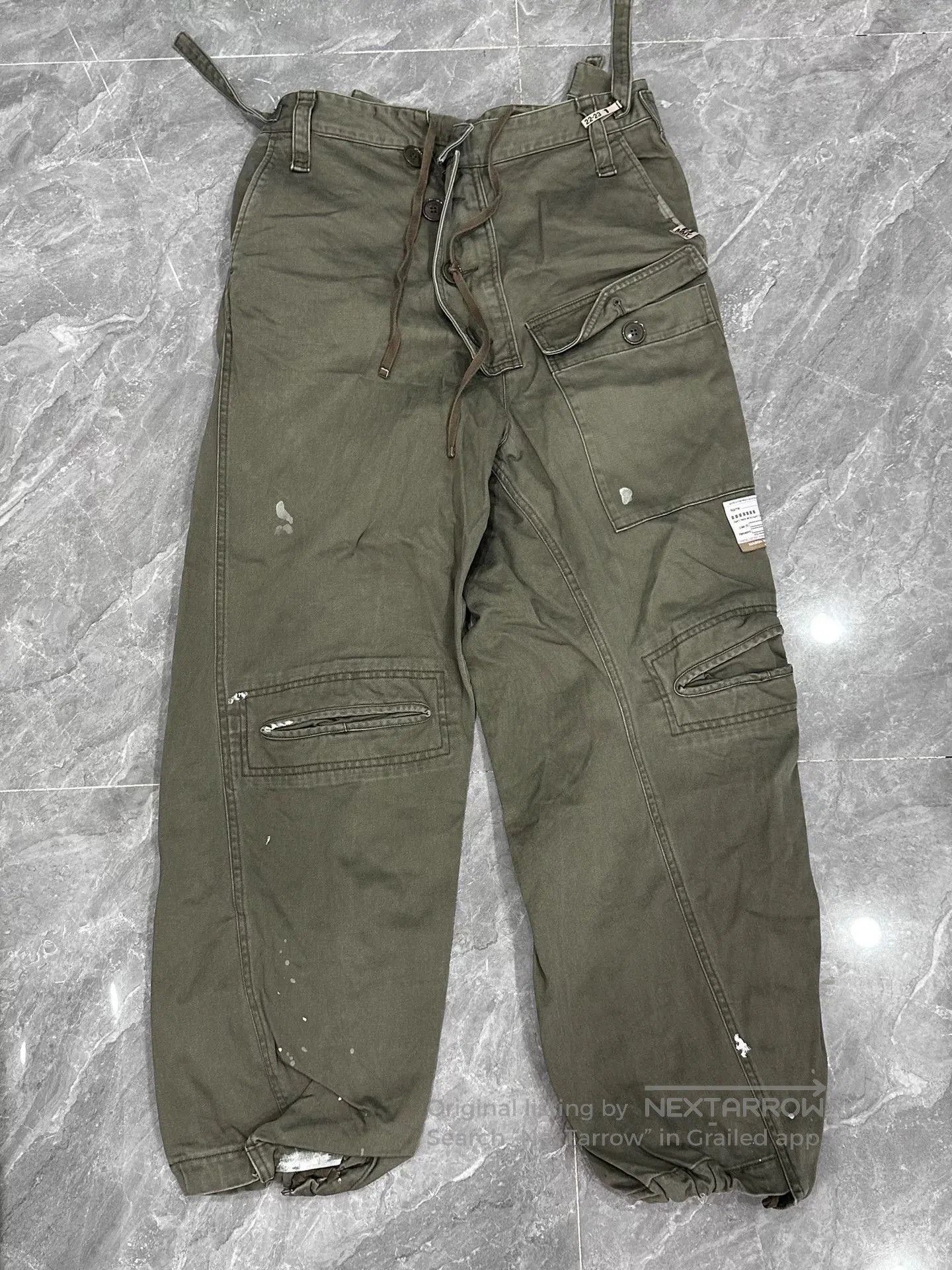 Maison Mihara Yasuhiro Oversized Cargo Pants.