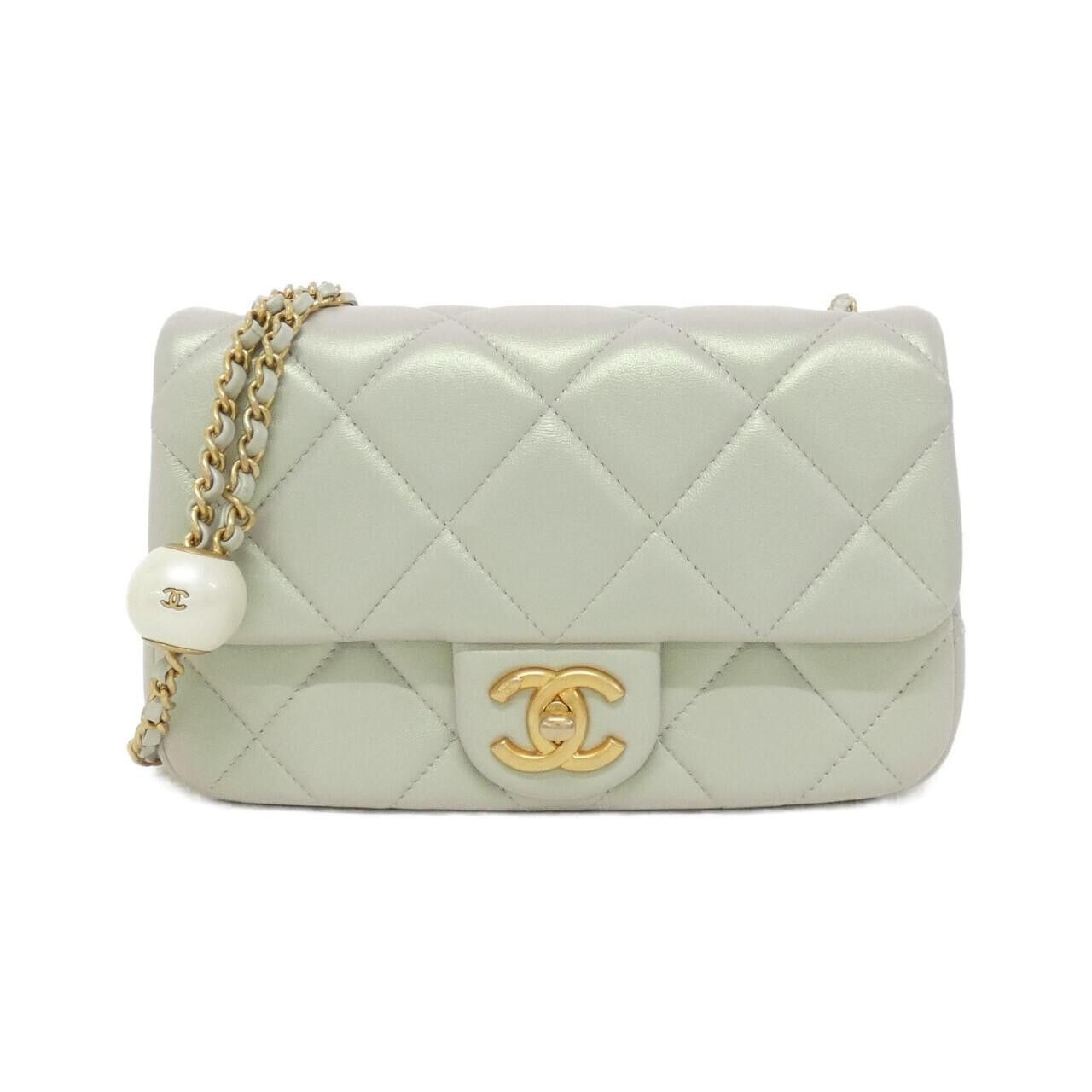 Chanel Chanel Chanel Lambskin Pearl Shoulder Bag Leather Shoulder Bag AS4861 DUTY FREE for USA Size ONE SIZE - 1 Thumbnail
