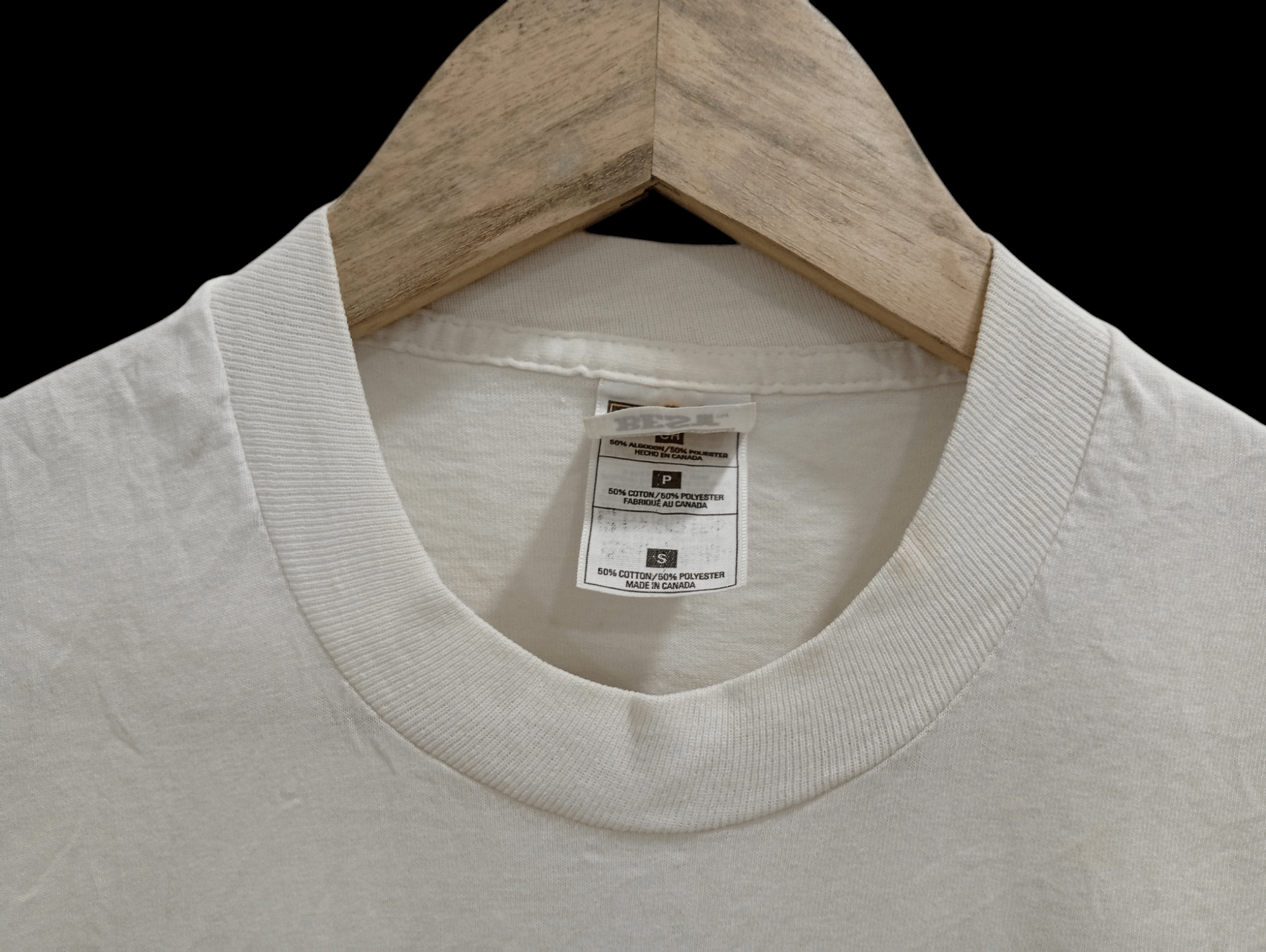 Fruit Of The Loom × Vintage 🔥🔥Vintage 90s Camp Air - Eau Bois T-Shirt Size US S / EU 44-46 / 1 - 20 Thumbnail
