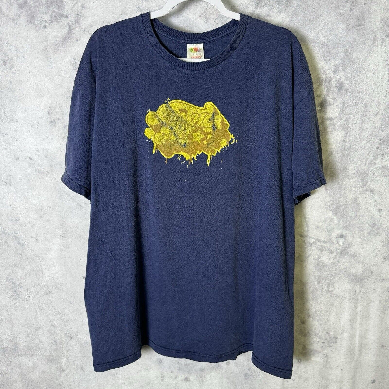 Rap Tees Vintage Brother Ali T Shirt Mens 2XL Blue Y2k Hip Hop Graffi Size US XXL / EU 58 / 5 - 1 Thumbnail