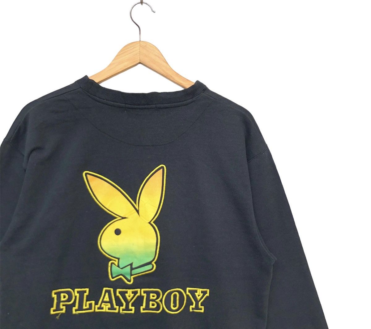 Japanese Brand Vintage 90s Playboy Bunny Logo Embroidered Sweatshirt | L Size US L / EU 52-54 / 3 - 3 Thumbnail