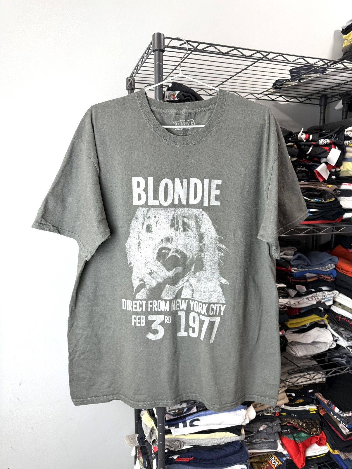 Band Tees Vintage Blondie Band New York Tour T Shirt Size US XL / EU 56 / 4 - 1 Thumbnail