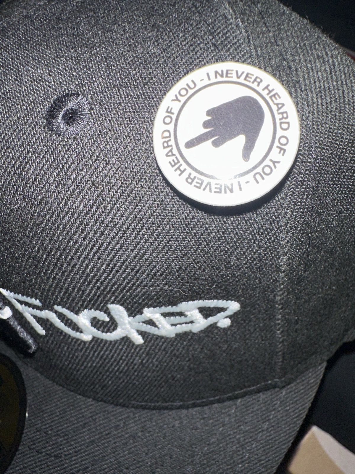 ineverheardofyou 71/8 Everything’s Fucked New York Fitted Hat Size ONE SIZE - 3 Thumbnail