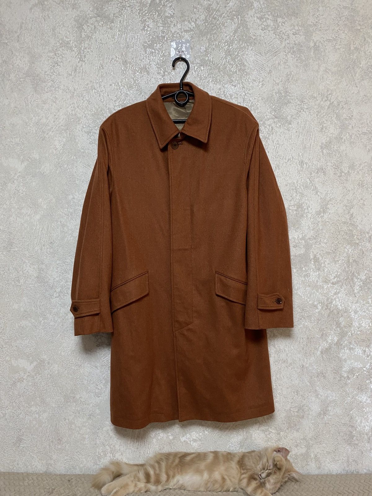 Japanese Brand Fukayoshi Keori japan cashmere premium coat Size US L / EU 52-54 / 3 - 1 Thumbnail