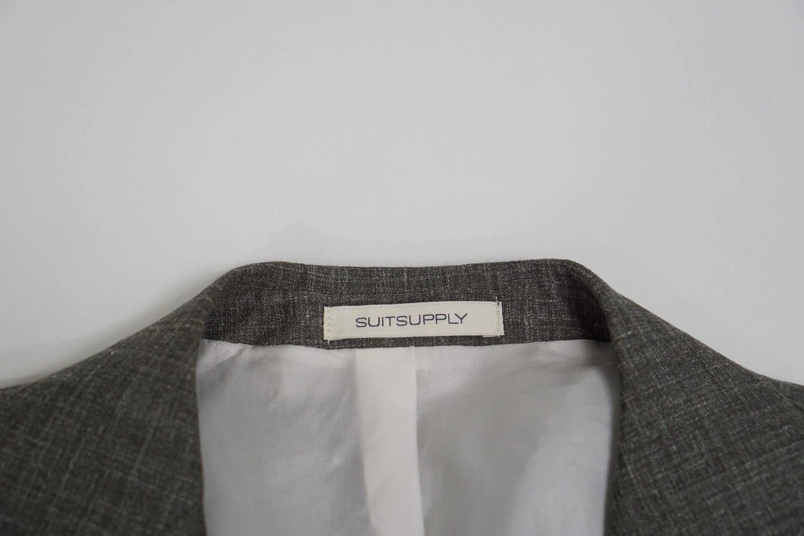 Suitsupply Men Suitsupply Blazer Havana Jetted Linen Silk Wool UK/US42 Size 42R - 3 Thumbnail